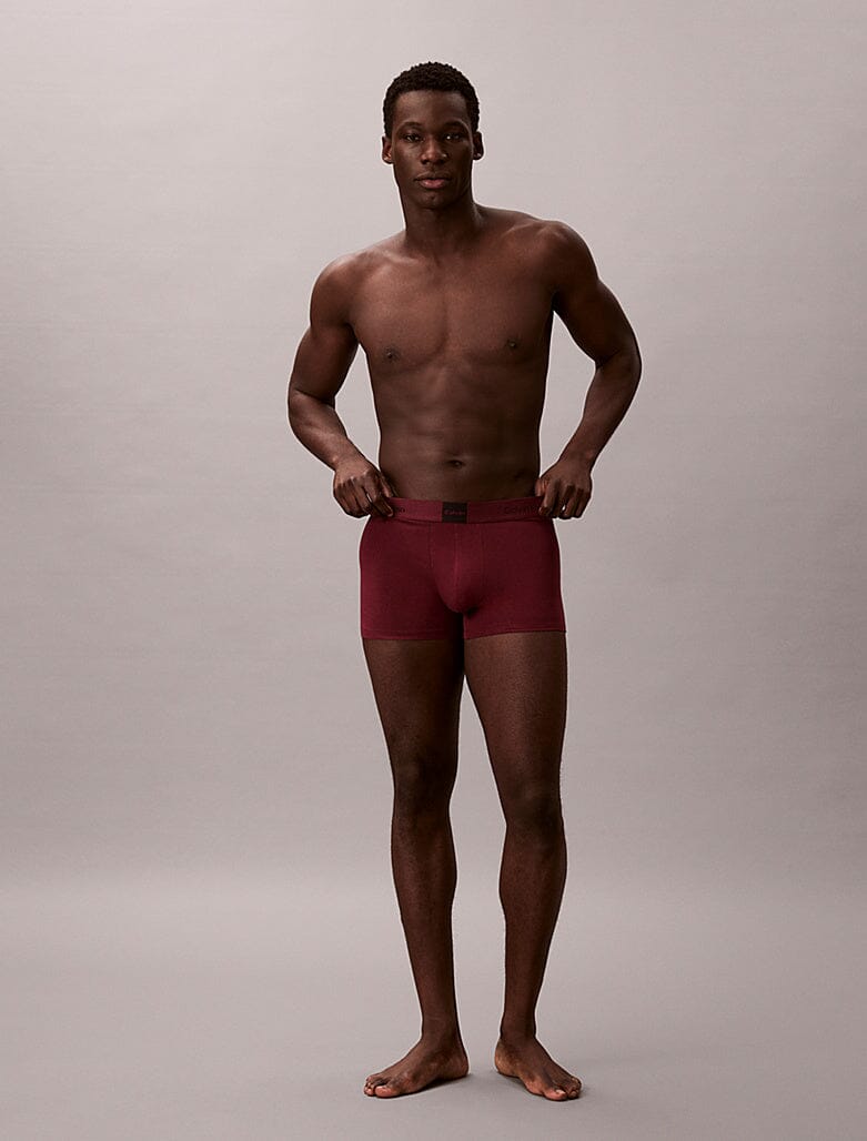 Calvin Klein 3PK Trunk Underwear Blk Multi - Subwear