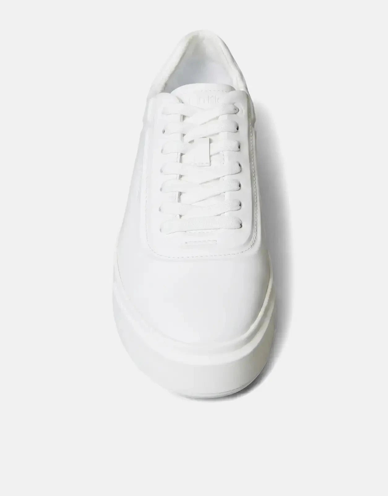 Calvin Klein Basket Cupsole Oxford Laceup White Sneakers - Subwear