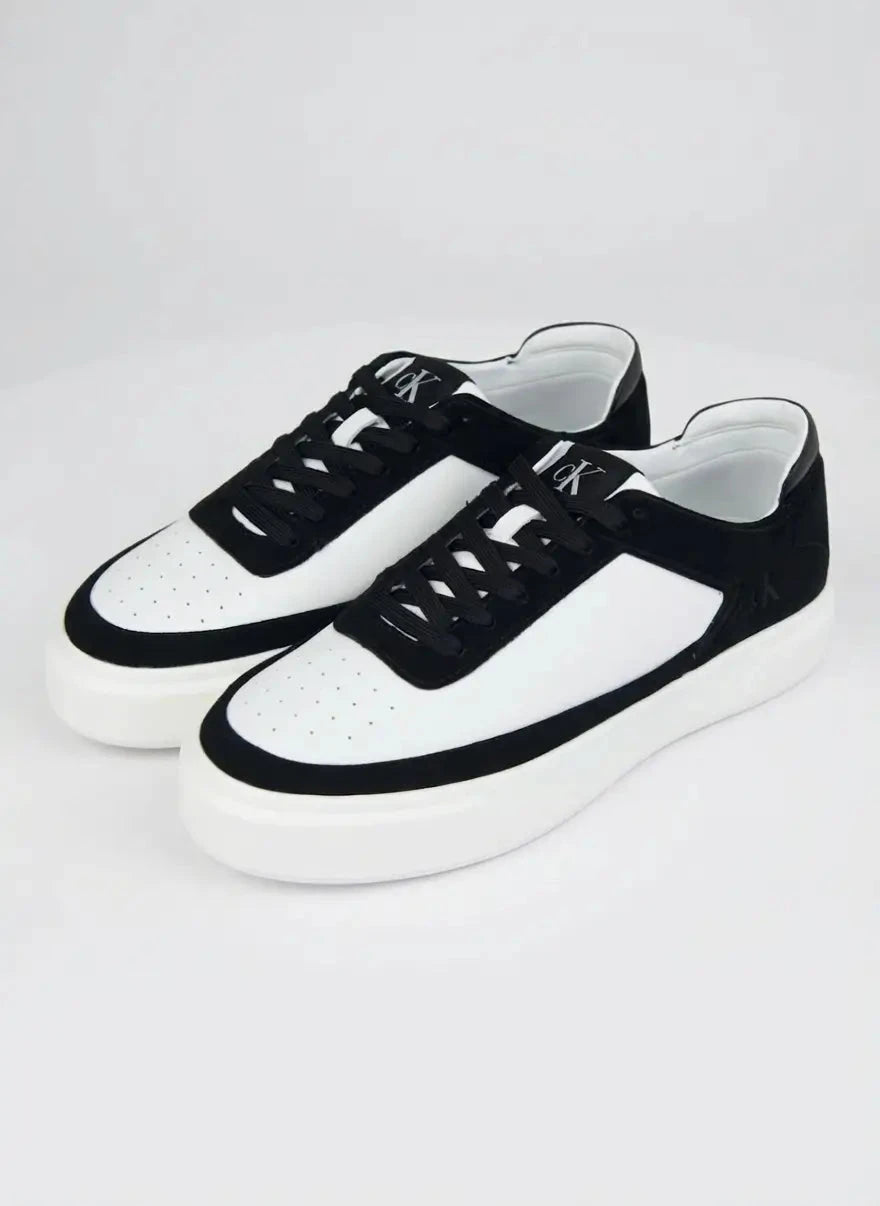 Calvin Klein Basket Cupsole Sneaker Wht/Blk - Subwear