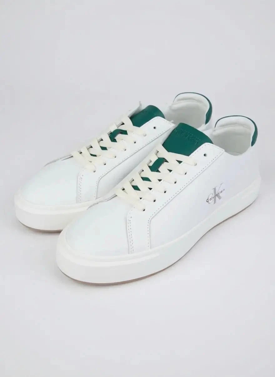 Calvin Klein Basket Cupsole Sneaker Wht/Multi - Subwear
