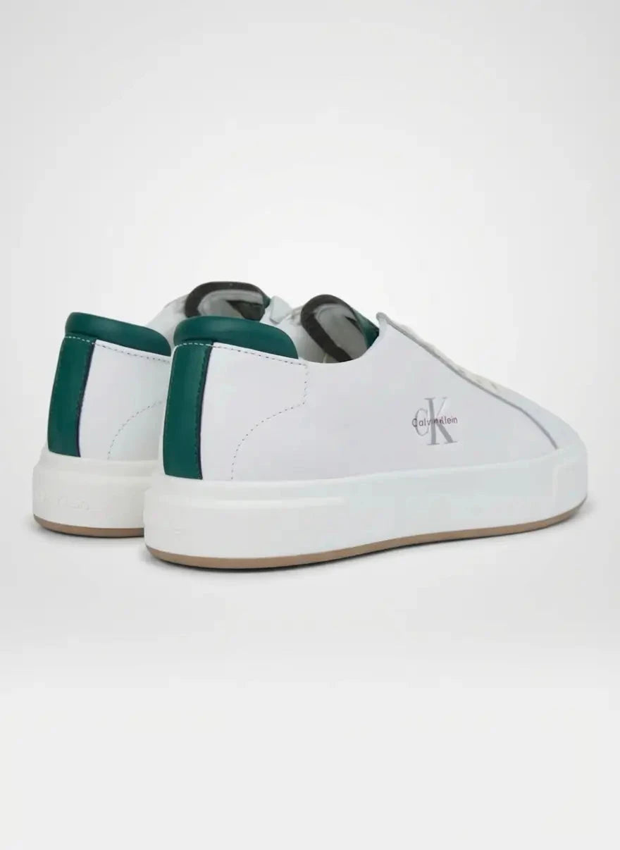 Calvin Klein Basket Cupsole Sneaker Wht/Multi - Subwear