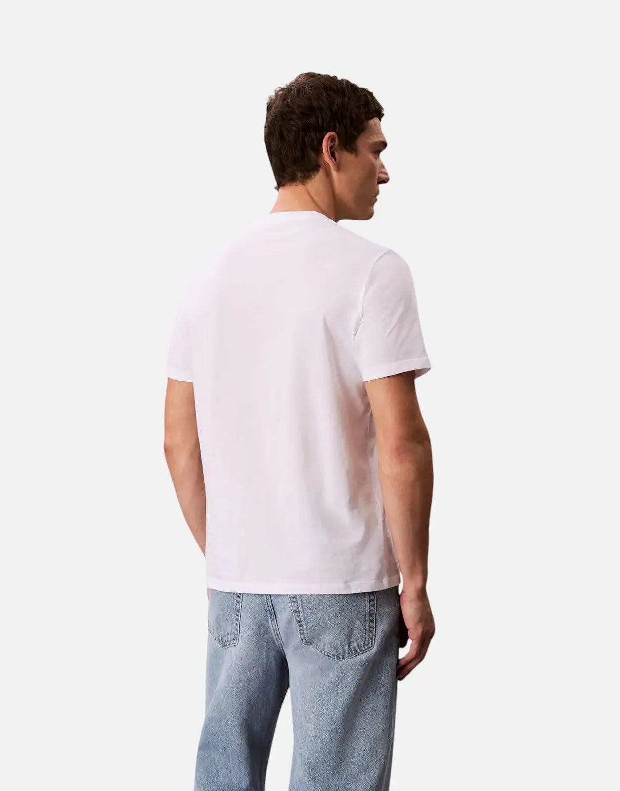 Calvin Klein BH Logo Graphic White T-Shirt - Subwear