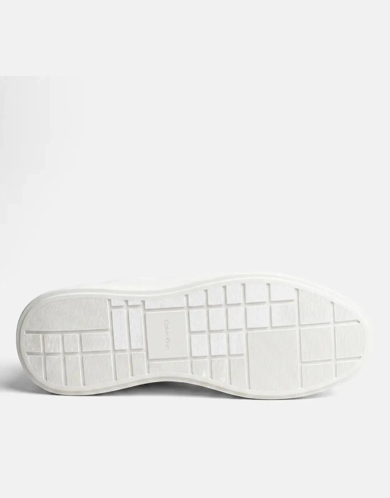 Calvin Klein Chunky Cupsole Laceup White Sneakers - Subwear