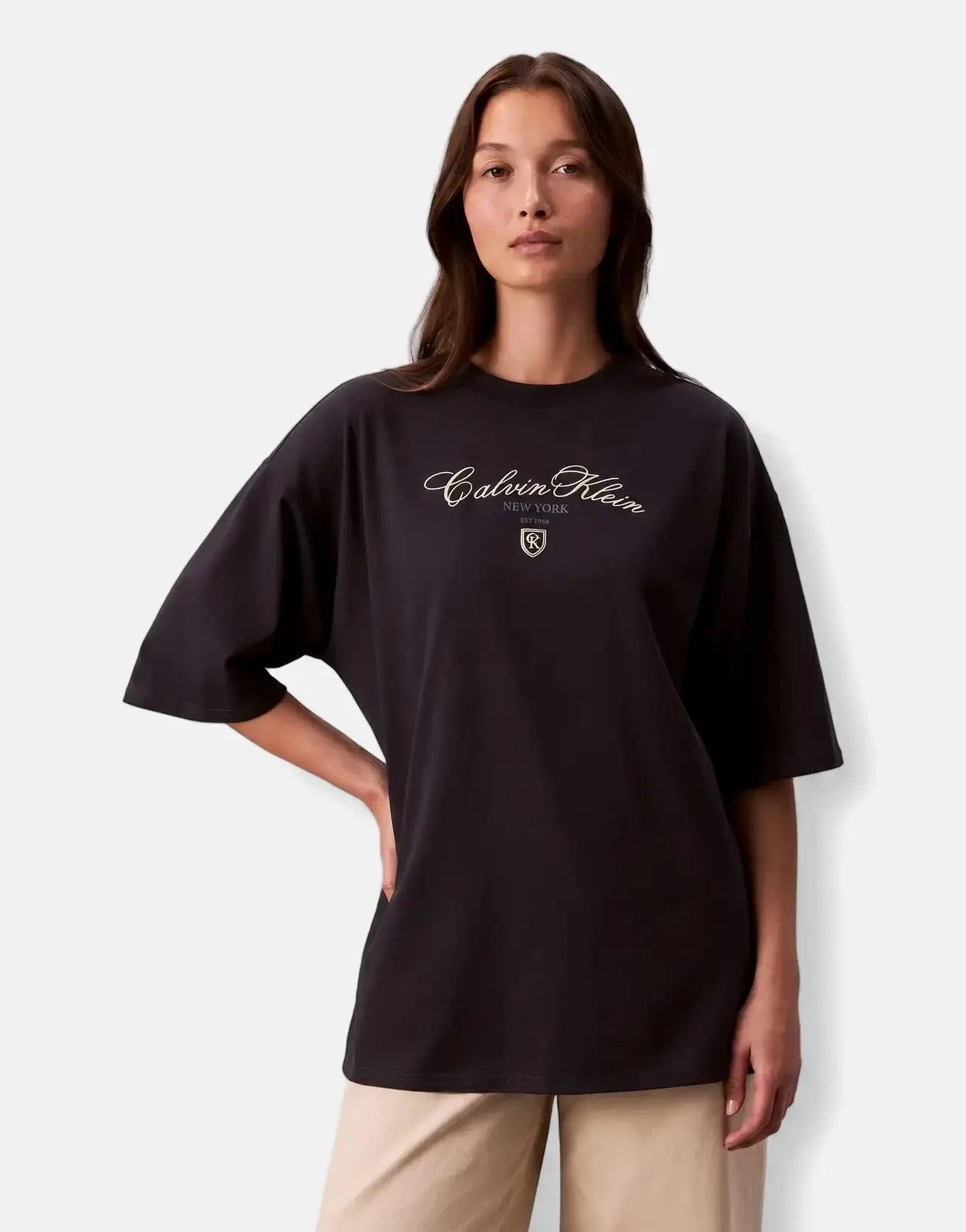 Calvin Klein CK NY Oversized Navy T-Shirt - Subwear