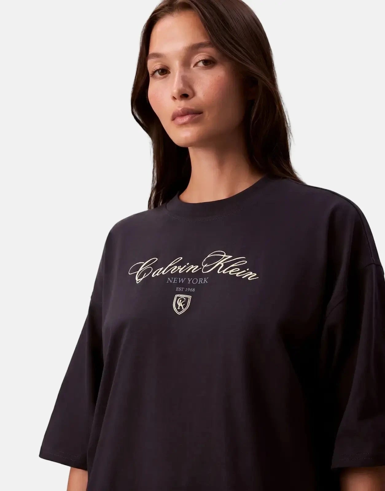 Calvin Klein CK NY Oversized Navy T-Shirt - Subwear