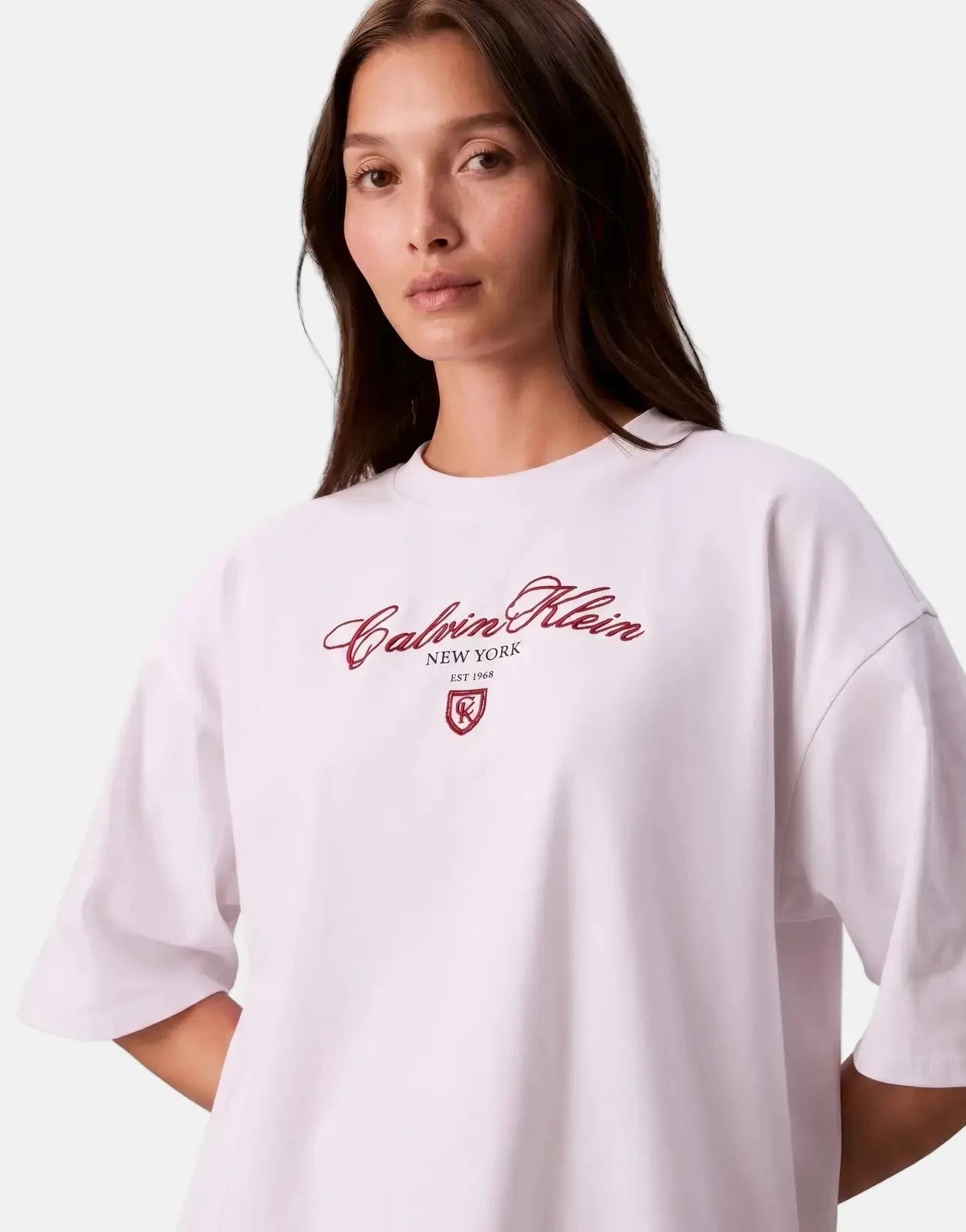 Calvin Klein CK NY Oversized White T-Shirt - Subwear