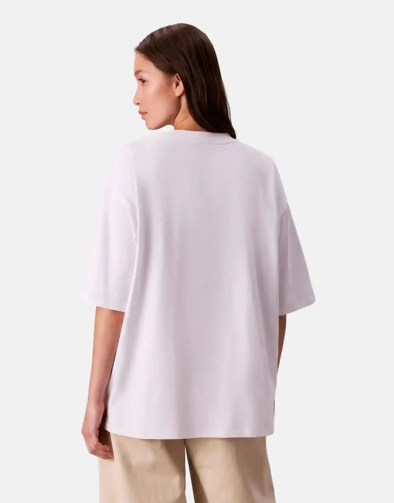 Calvin Klein CK NY Oversized White T-Shirt - Subwear