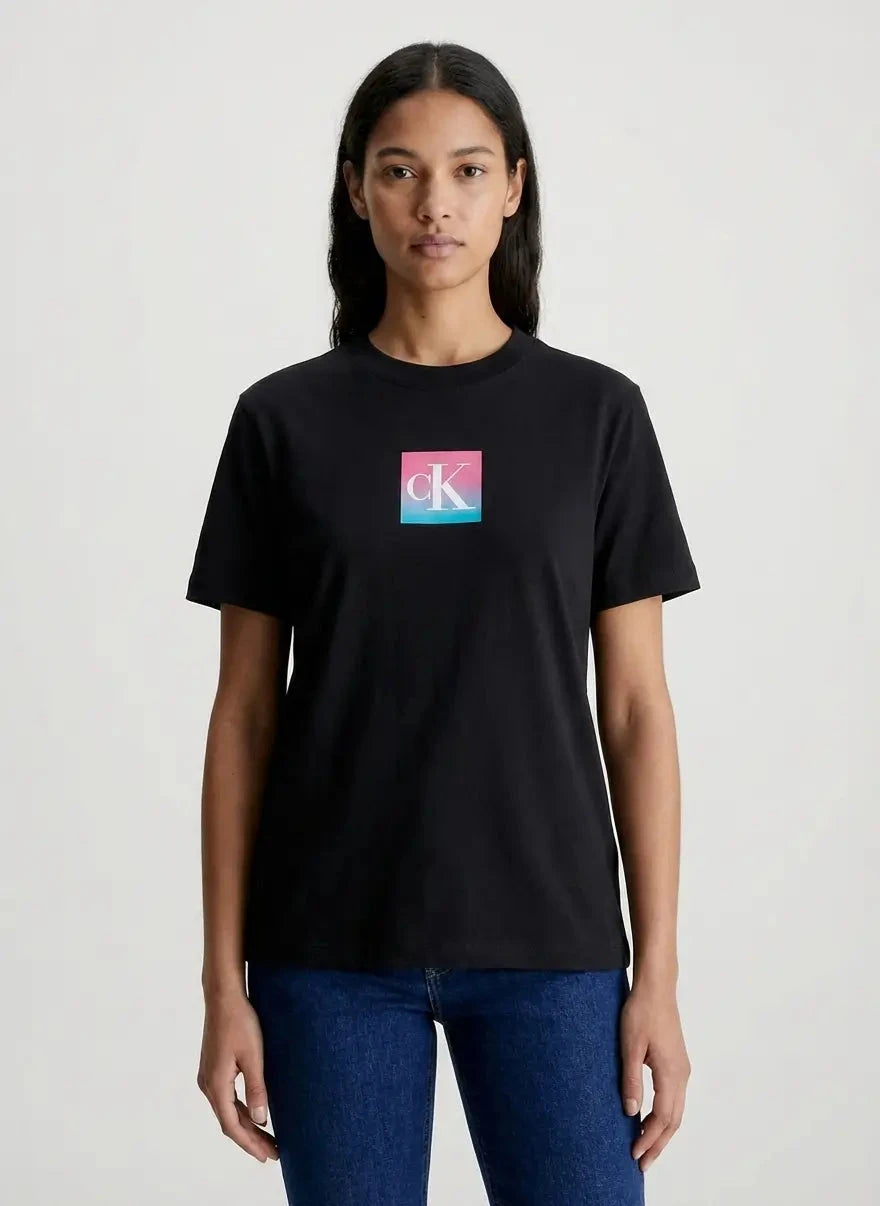 Calvin Klein Classic Boxed ML T-Shirt Blk - Subwear