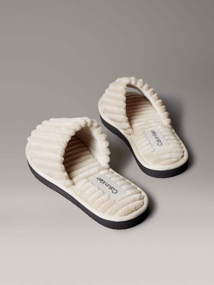 Calvin Klein Cordury Slipper Brown - Subwear