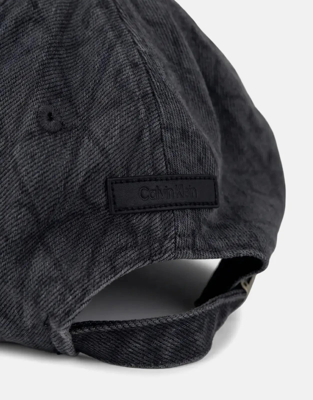 Calvin Klein Denim Emblem Brunout Grey Patch Caps - Subwear