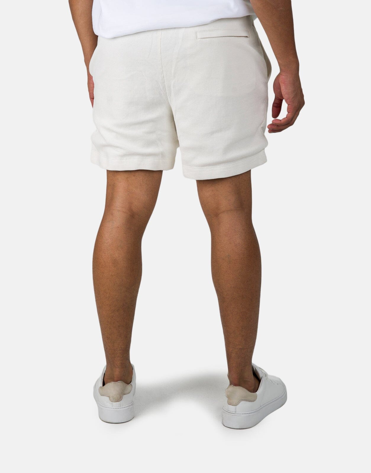 Calvin Klein HD Cotton Waffle Off White Shorts - Subwear