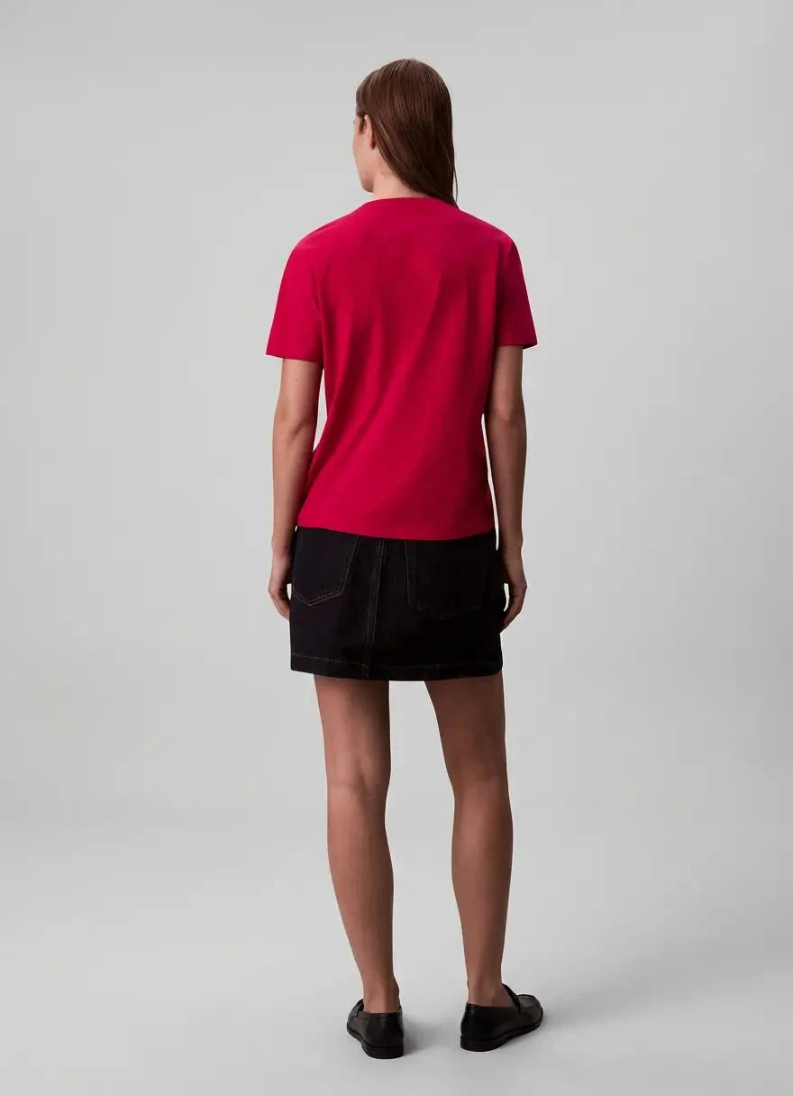 Calvin Klein Hero Classic Monologo Pink T-Shirt - Subwear