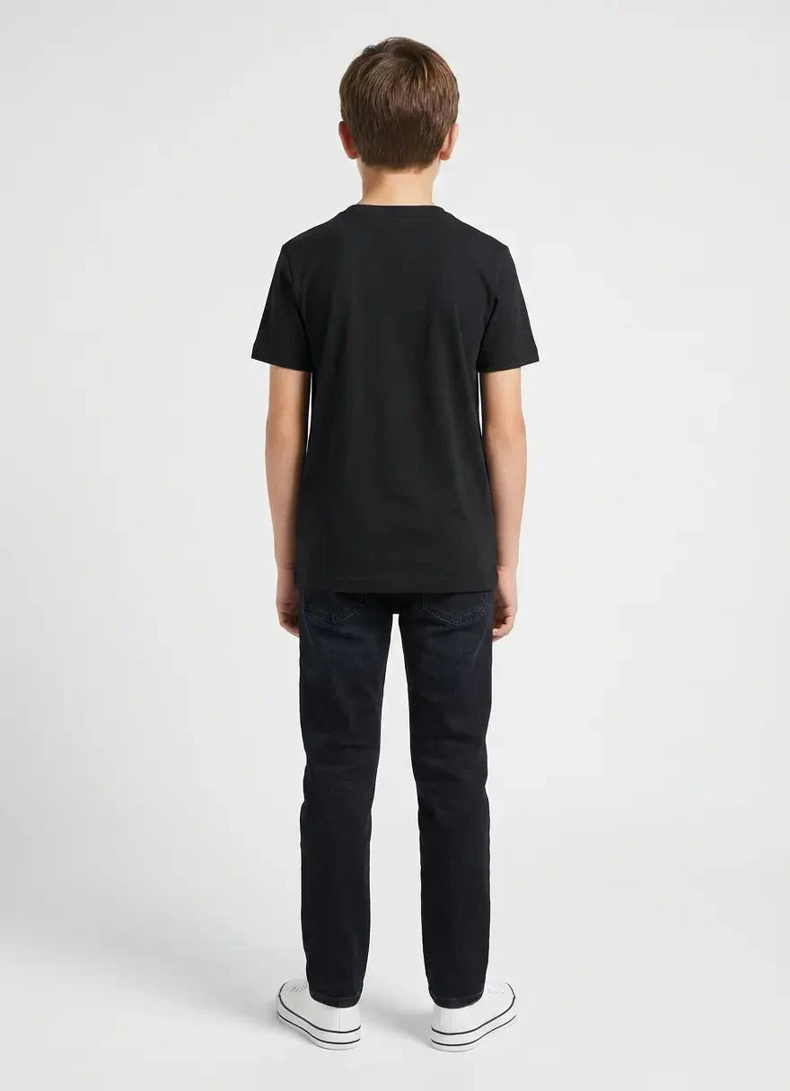 Calvin Klein Kids Inst Logo Black T-Shirt - Subwear