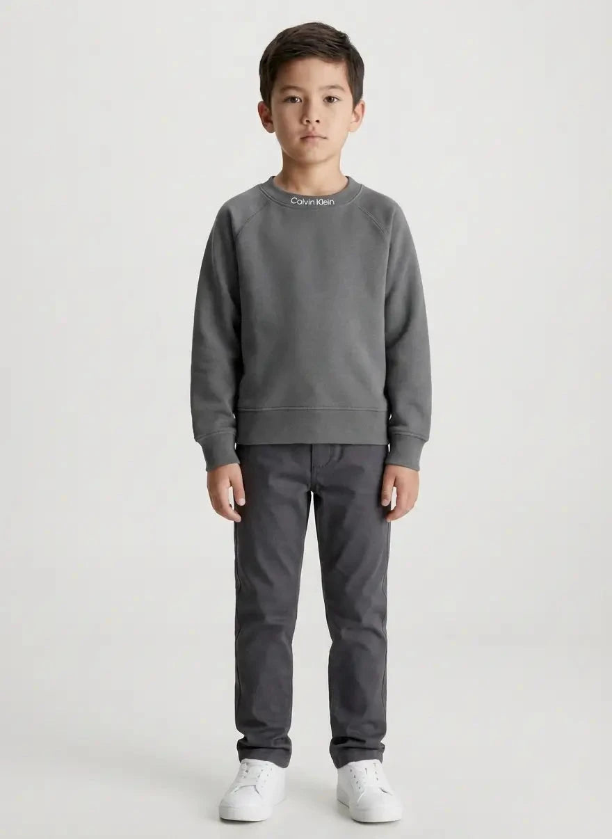 Calvin Klein Kids Neck Emb Sweatshirt - Subwear