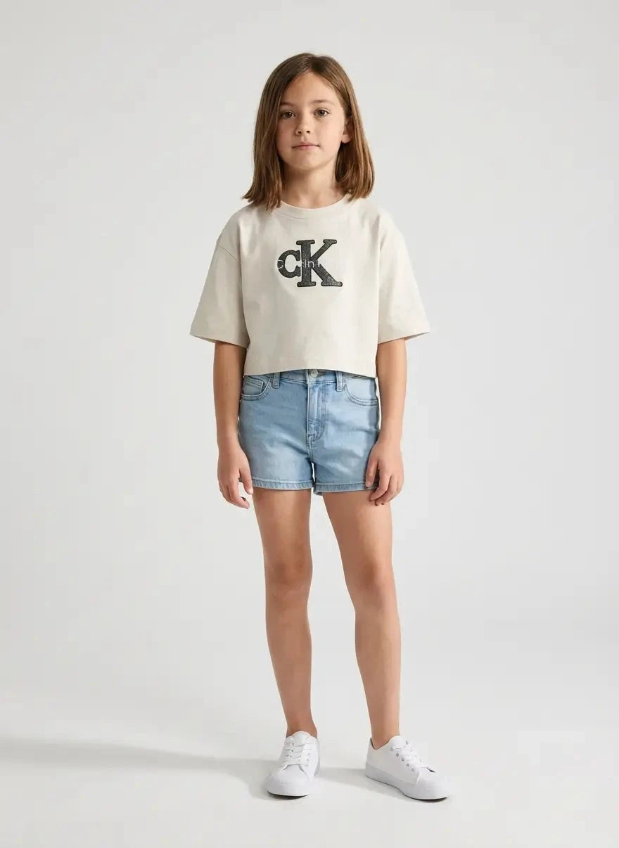 Calvin Klein Kids Towling ML T-Shirt - Subwear