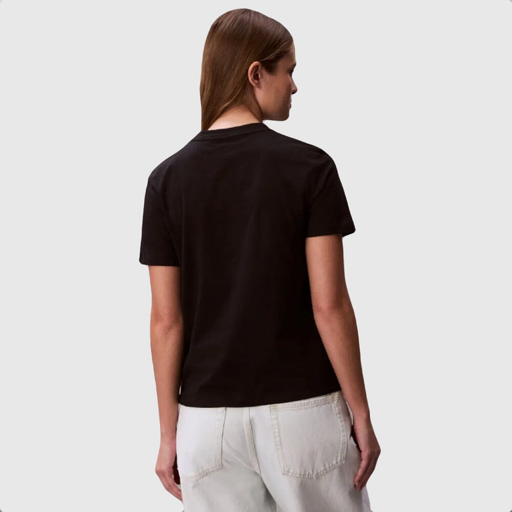 Calvin Klein Line Emb T-Shirt Blk - Subwear