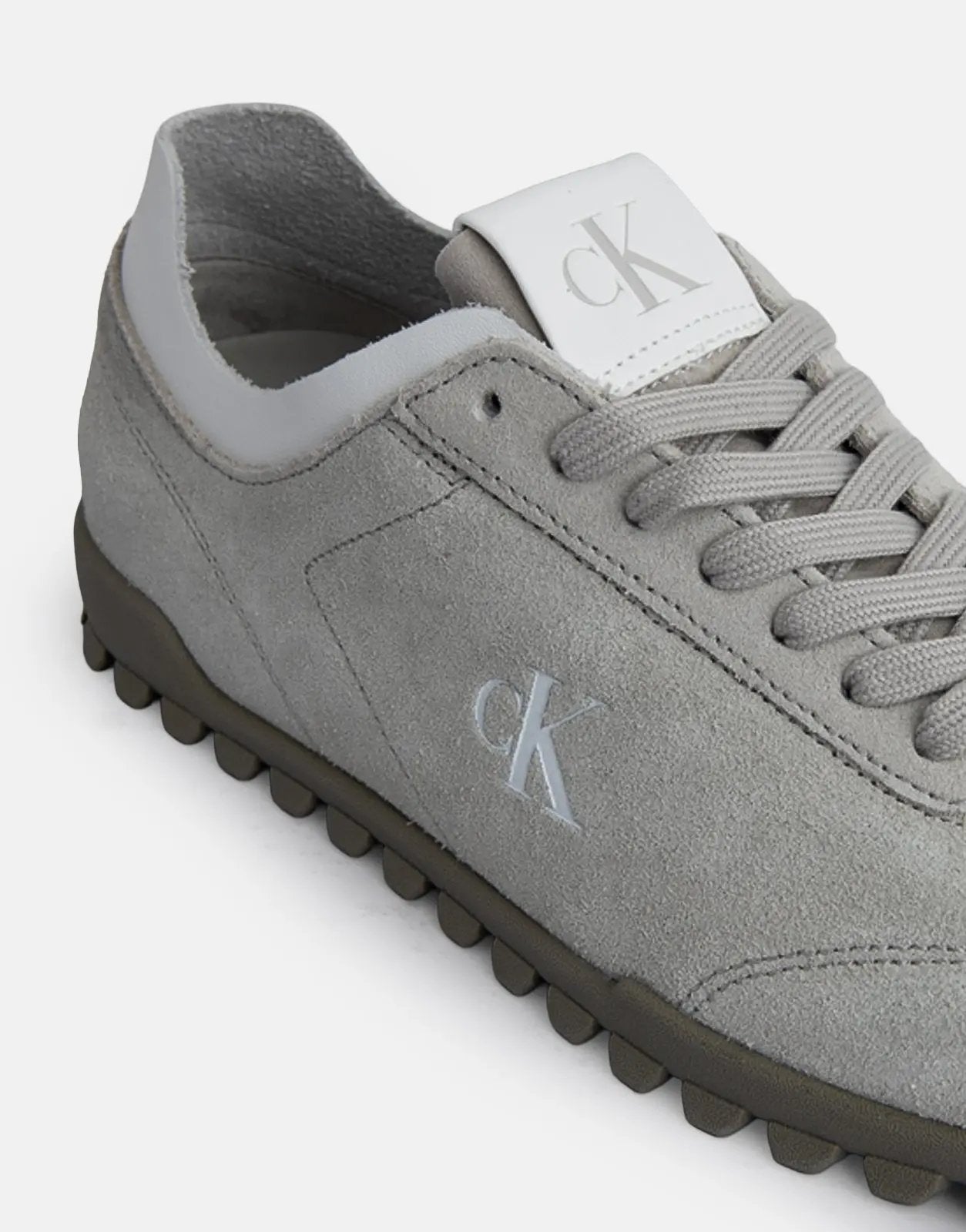 Calvin Klein Low Profile Light Grey Runner Sneakers - Subwear