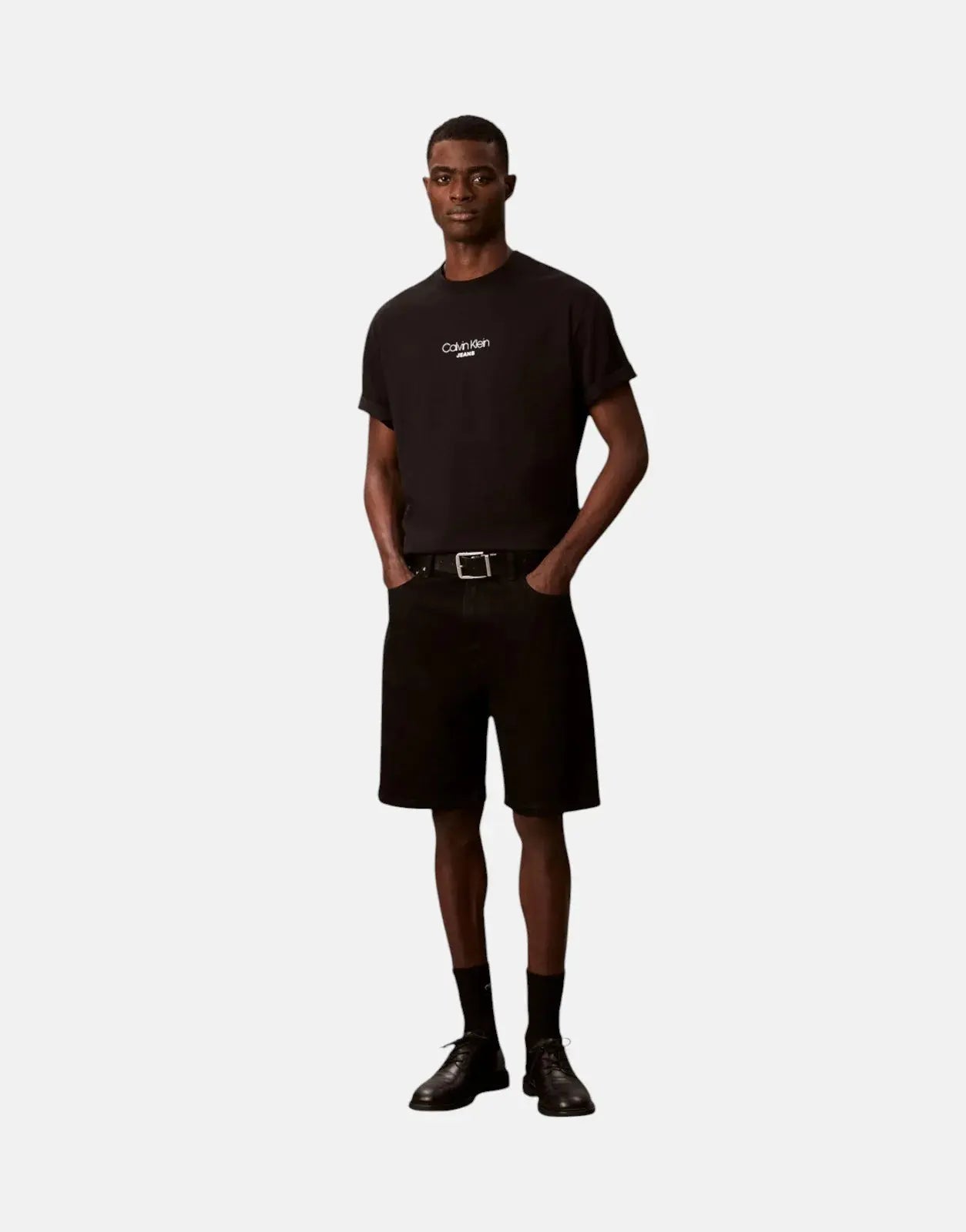 Calvin Klein Relaxed Fit CKJ Graphic Black T-Shirt - Subwear