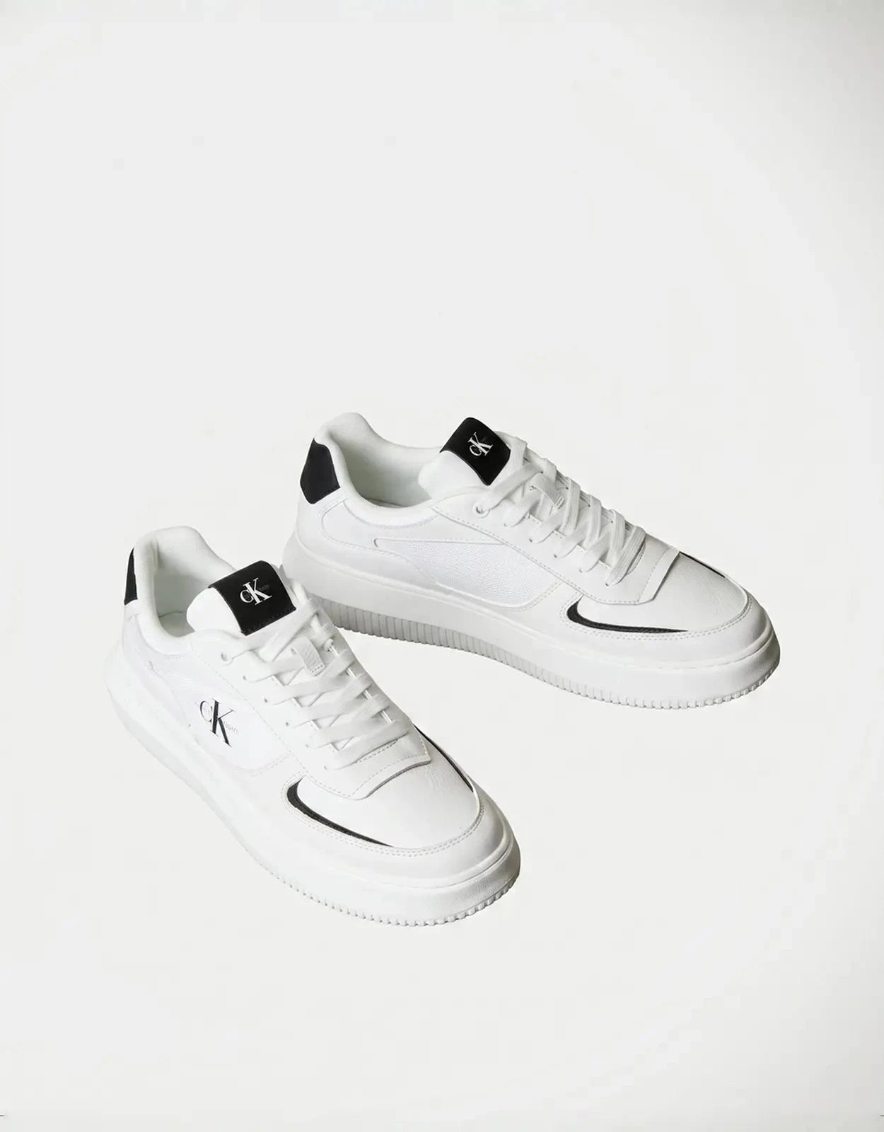 Calvin Klein Chunky Cupsole Low NU Sneaker Wht/Blk - Subwear