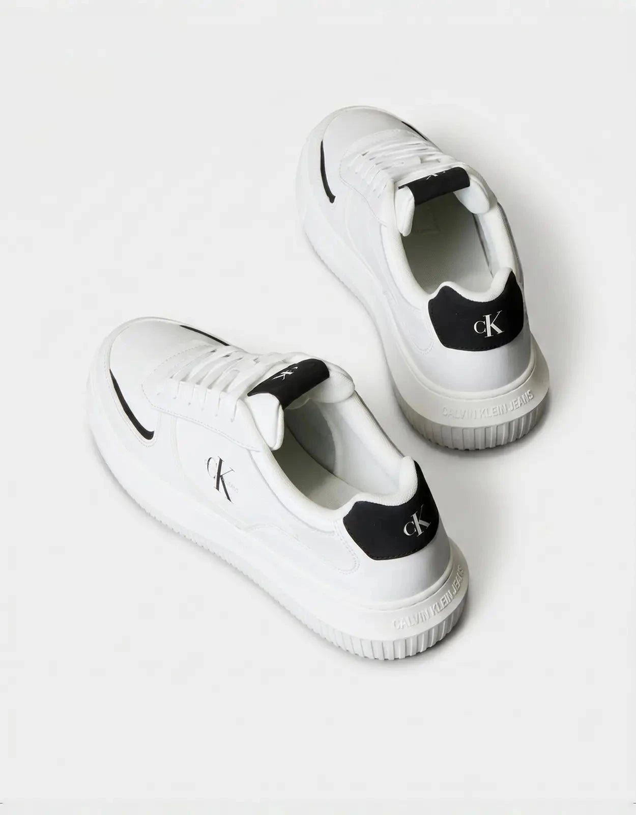 Calvin Klein Chunky Cupsole Low NU Sneaker Wht/Blk - Subwear