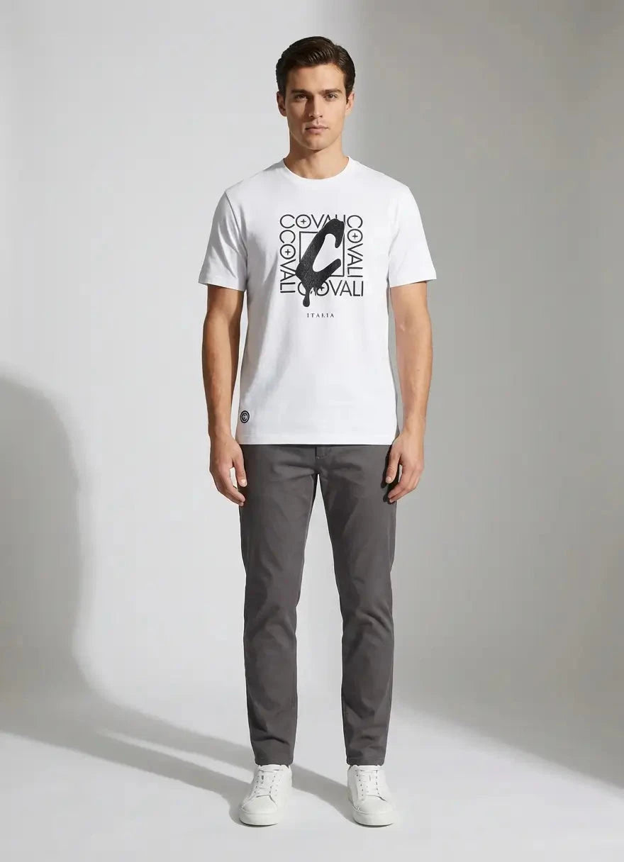 Covali Ceeva B White T-Shirt - Subwear