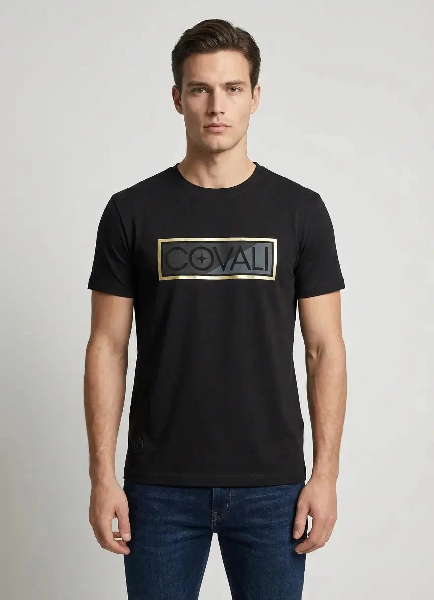 Covali Scato Black T-Shirt - Subwear