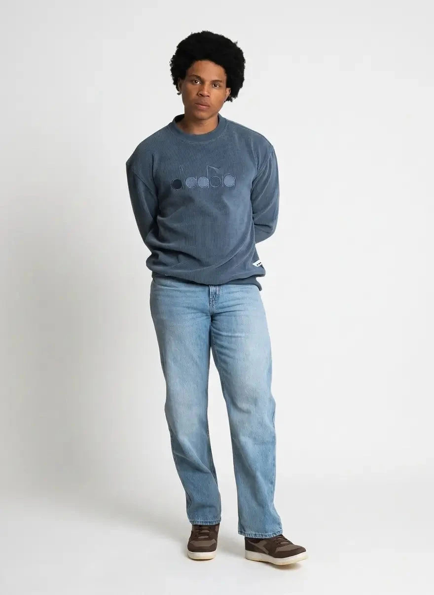 Diadora Callisto Blue Sweatshirt - Subwear