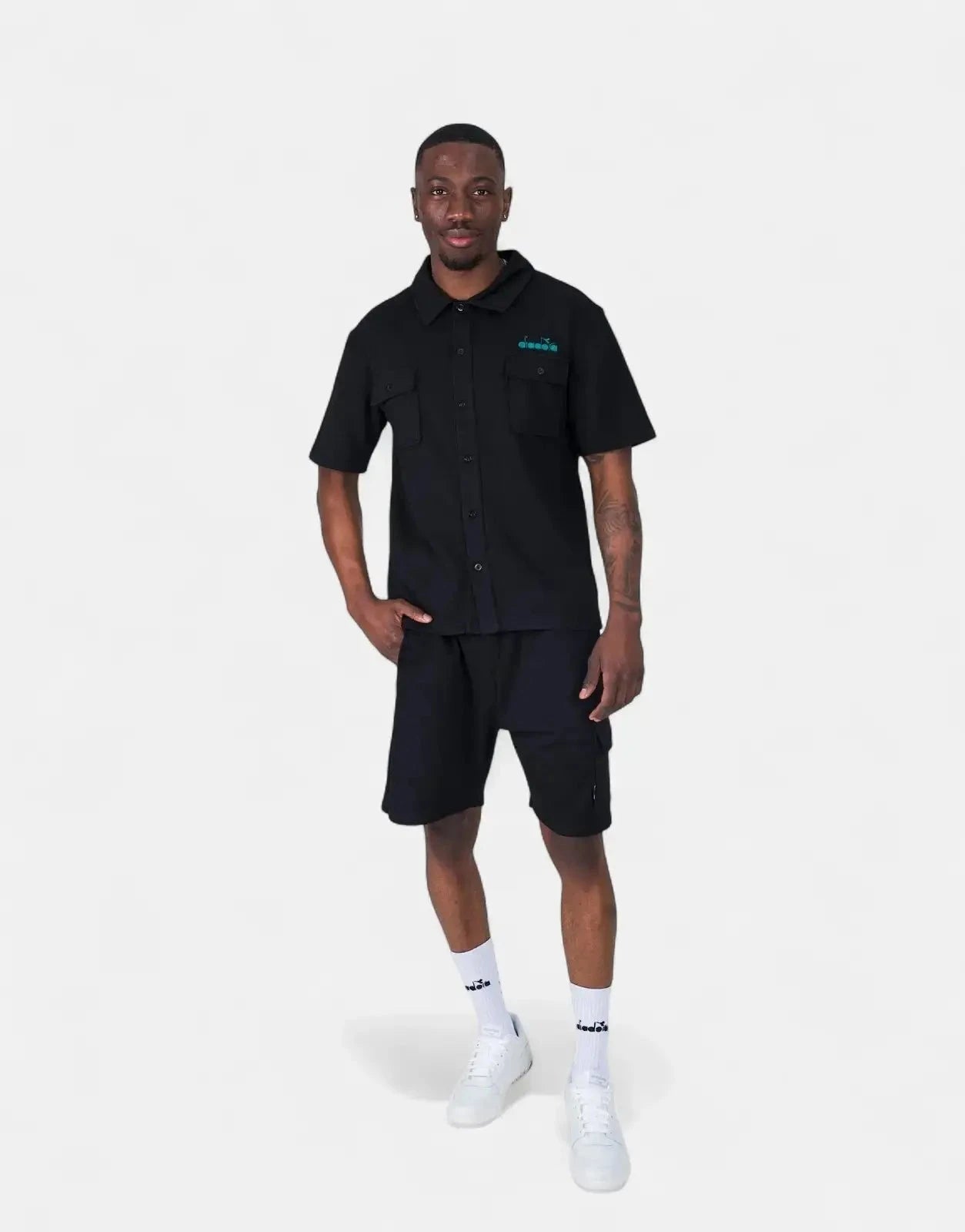 Diadora Verge Black Shorts - Subwear