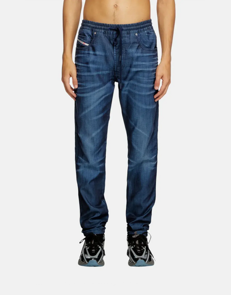 Diesel 2060 Men's D-Strukt Jogg Sweat Denim Jeans, Blue