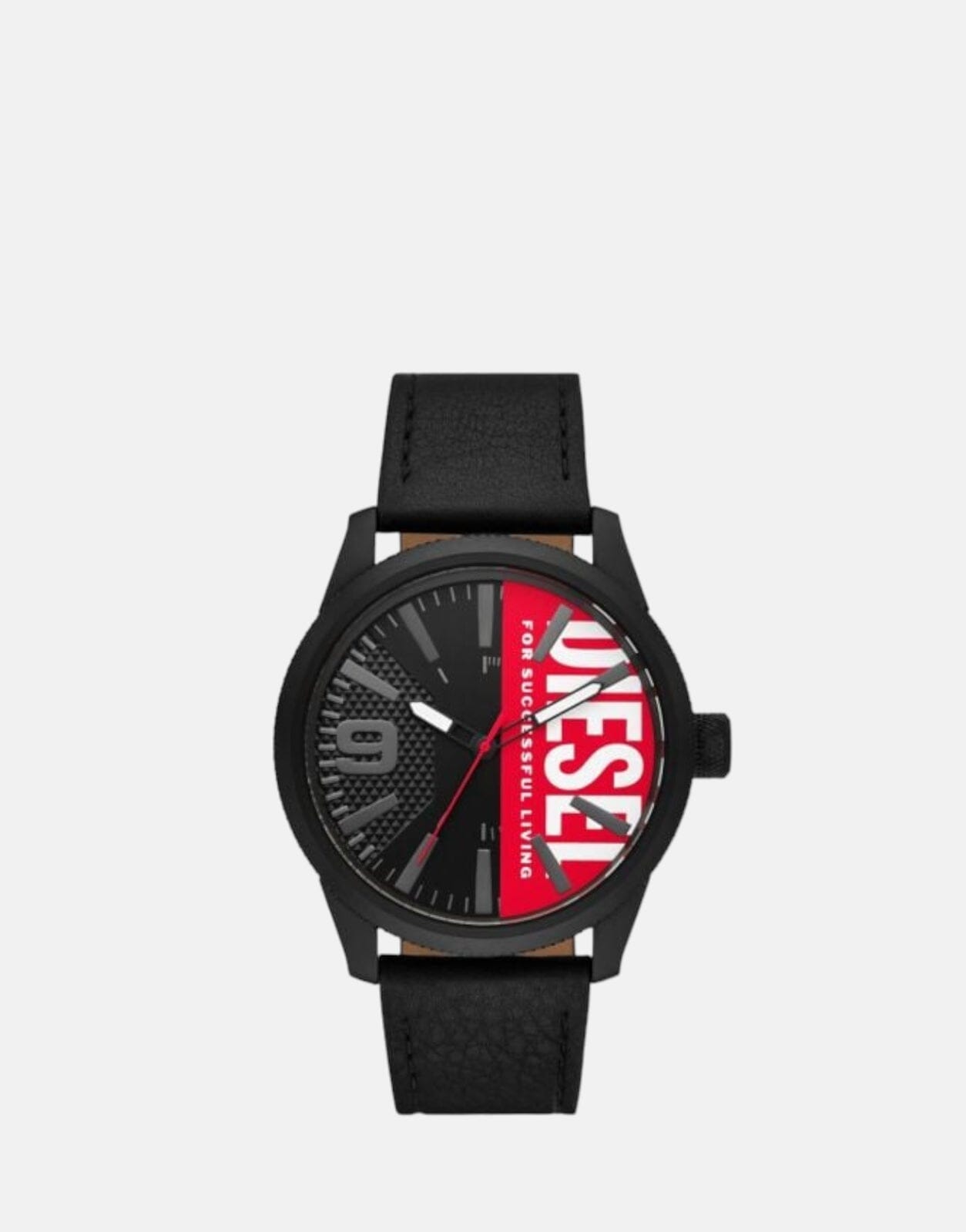 Diesel Rasp NSBB Black Leather Watch - Subwear