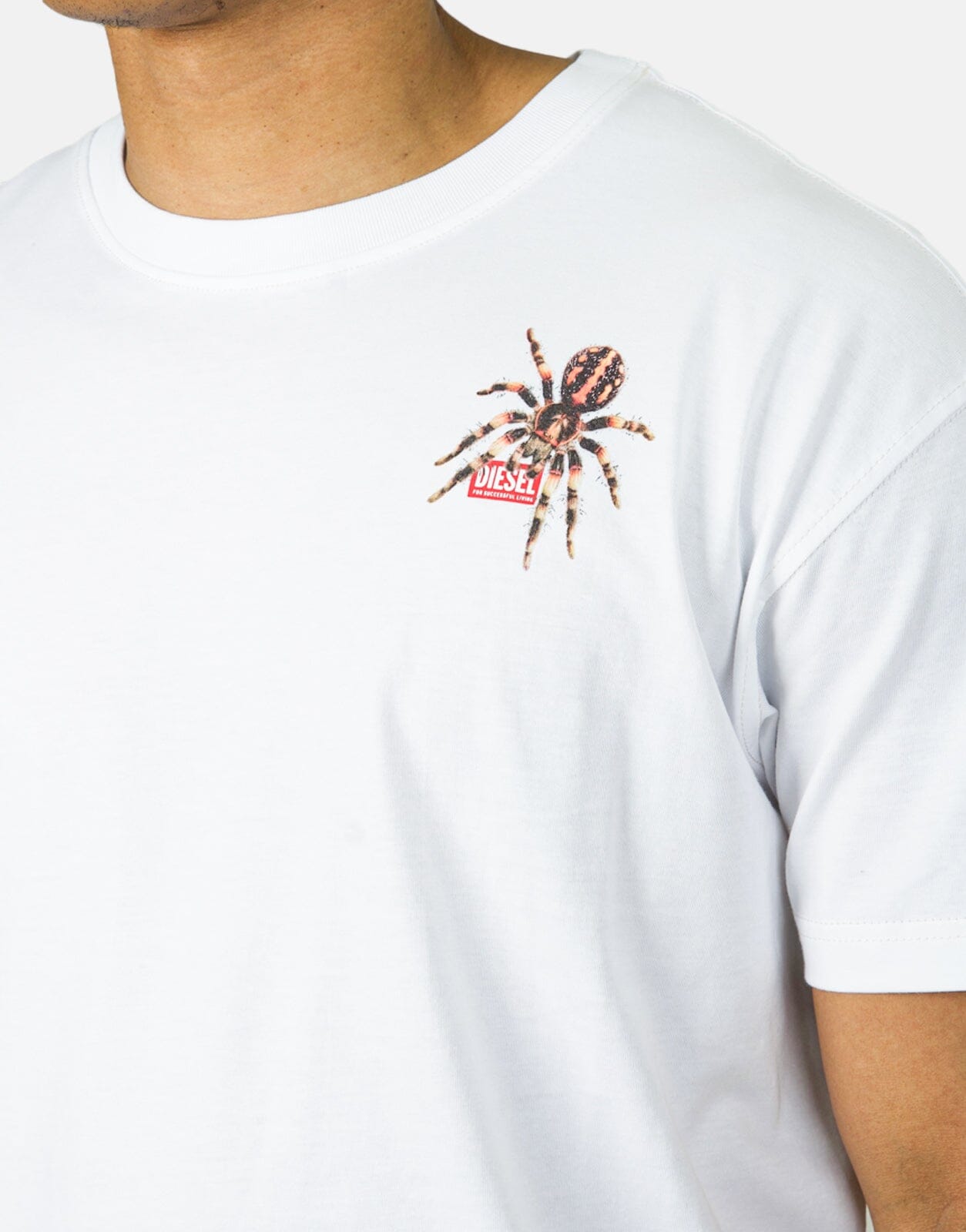 Diesel T-Norm-Spider Regular Knit T-Shirt - Subwear