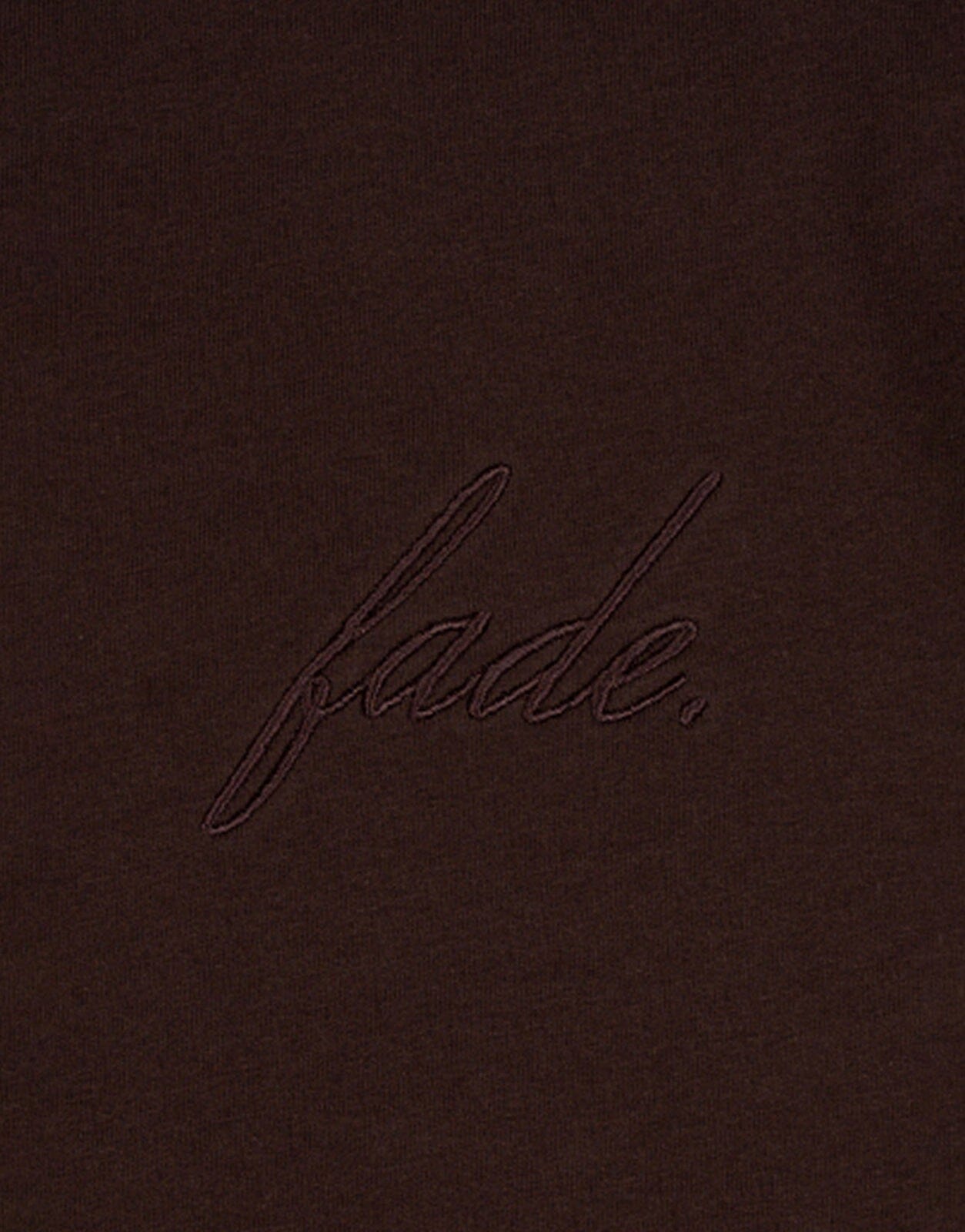 Fade Atelier Boxy Chocolate Brown T-Shirt - Subwear