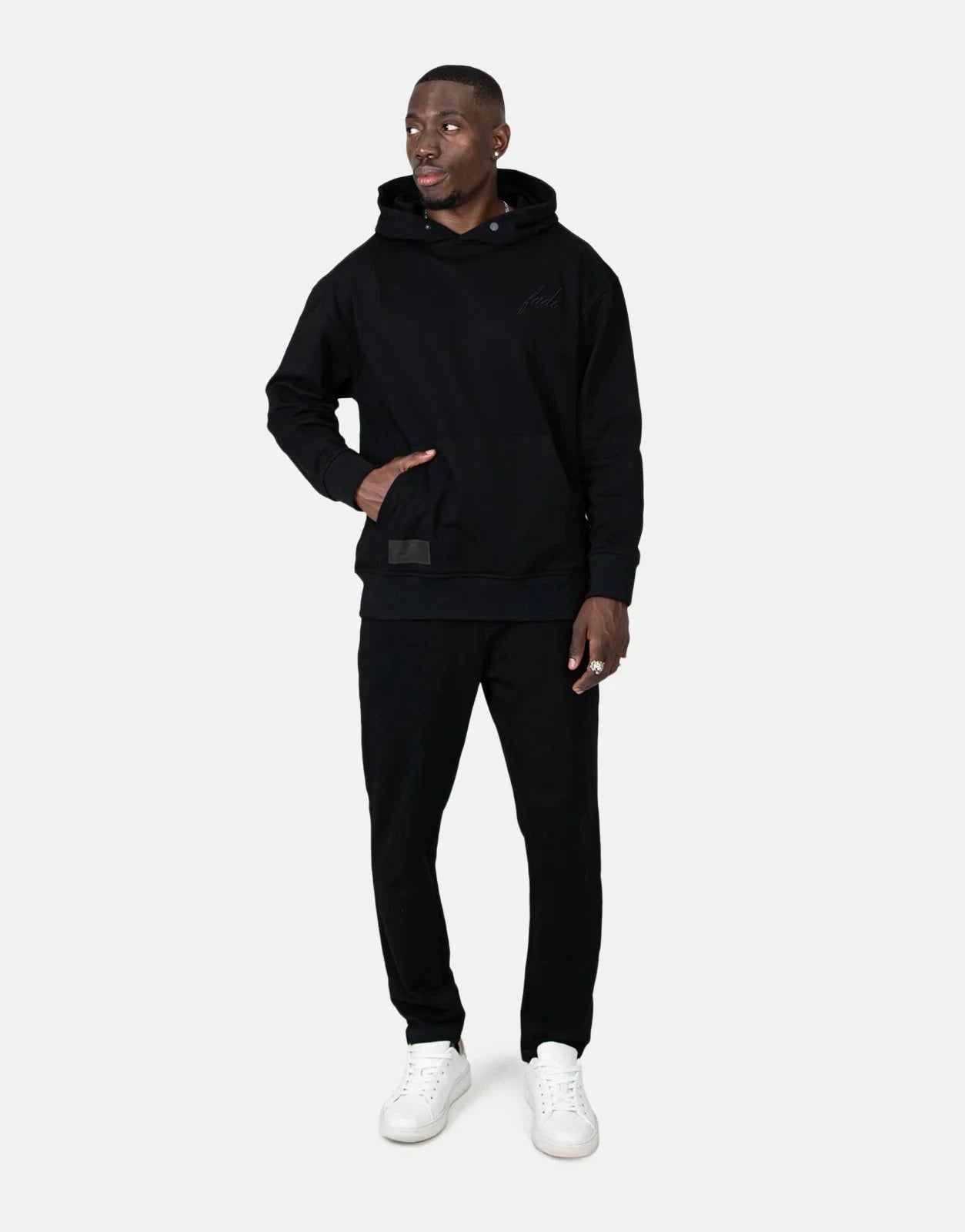 Fade Atelier Tapered Fit Black Sweatpants - Subwear
