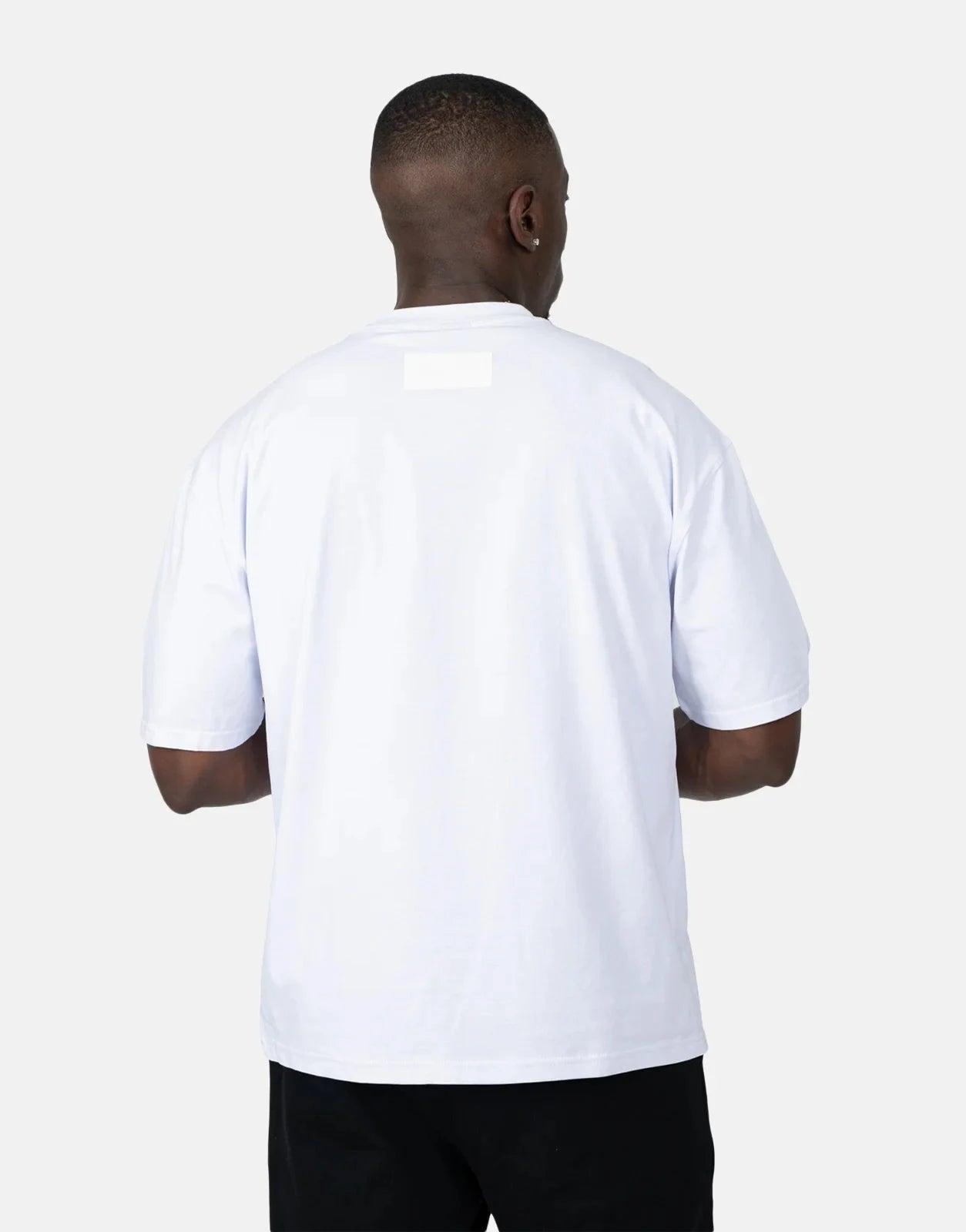 Fade Essential Relaxed Fit White T-Shirt - Subwear