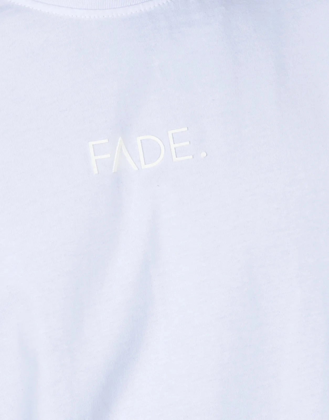 Fade Essential Relaxed Fit White T-Shirt - Subwear