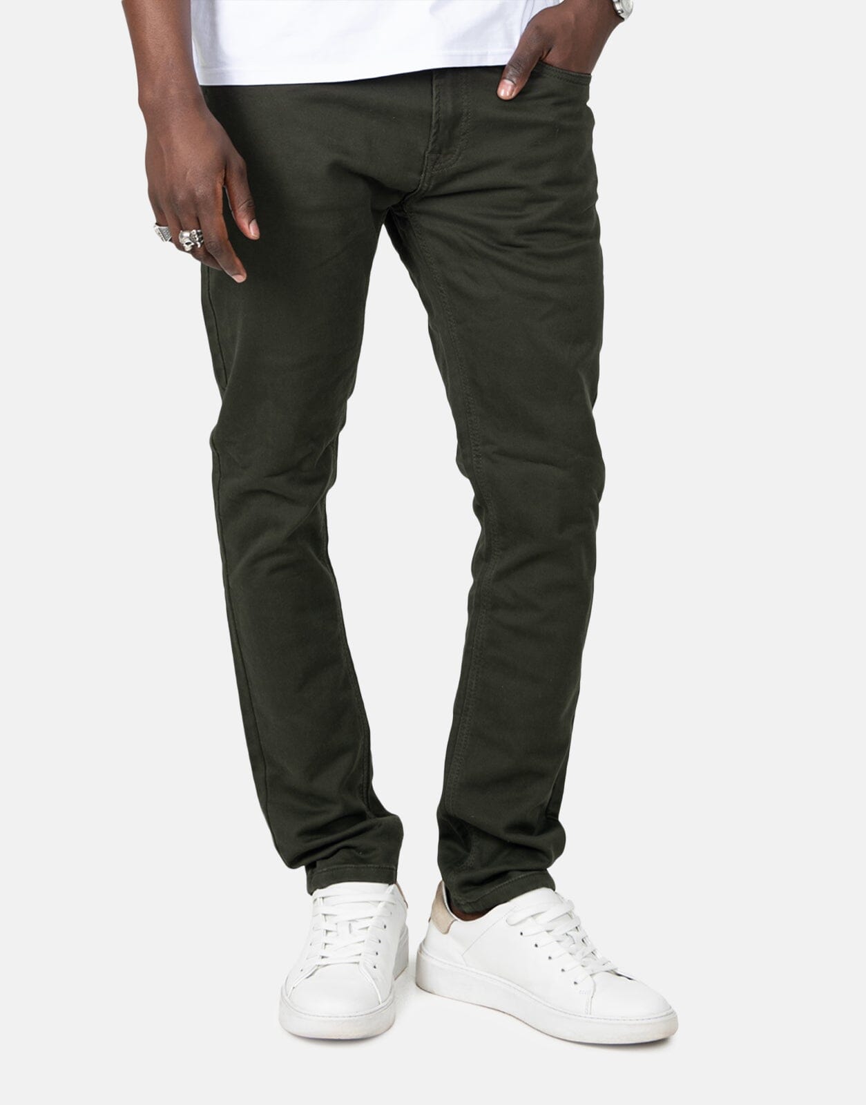 Fade Flex Moss Green Jeans - Subwear