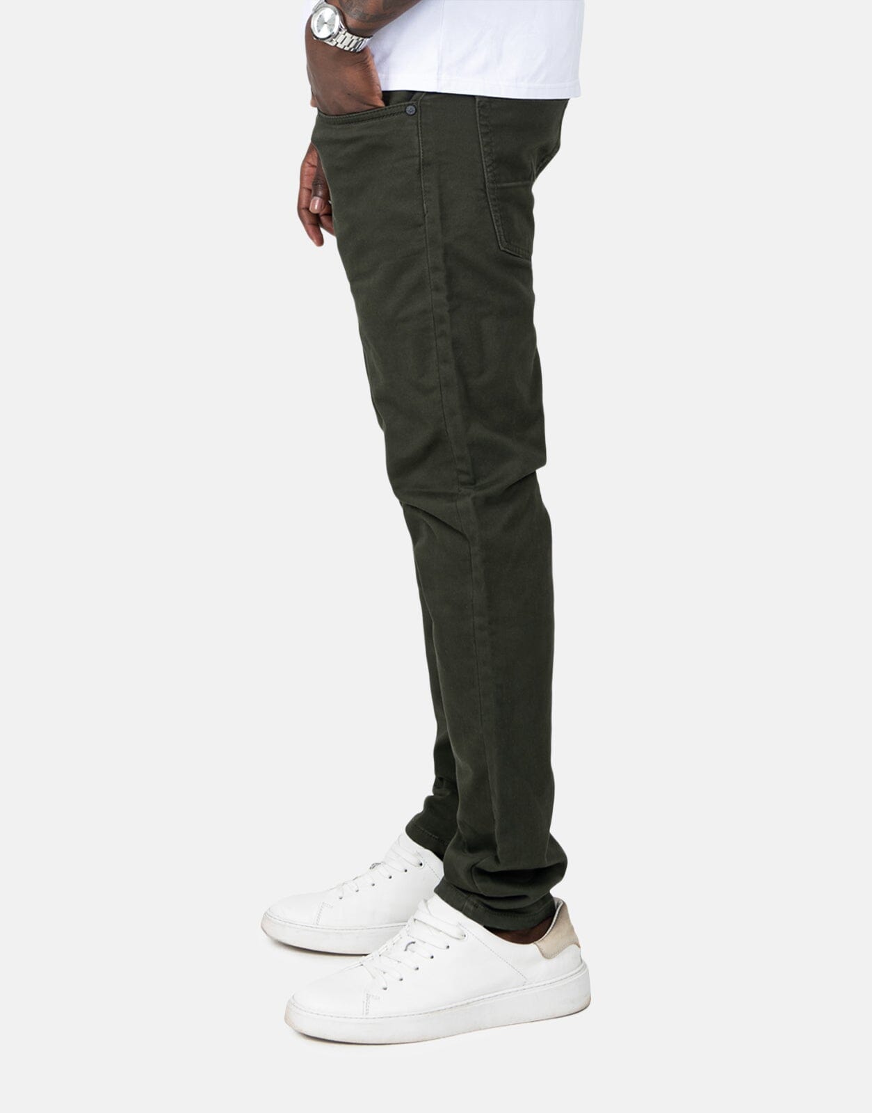 Fade Flex Moss Green Jeans - Subwear
