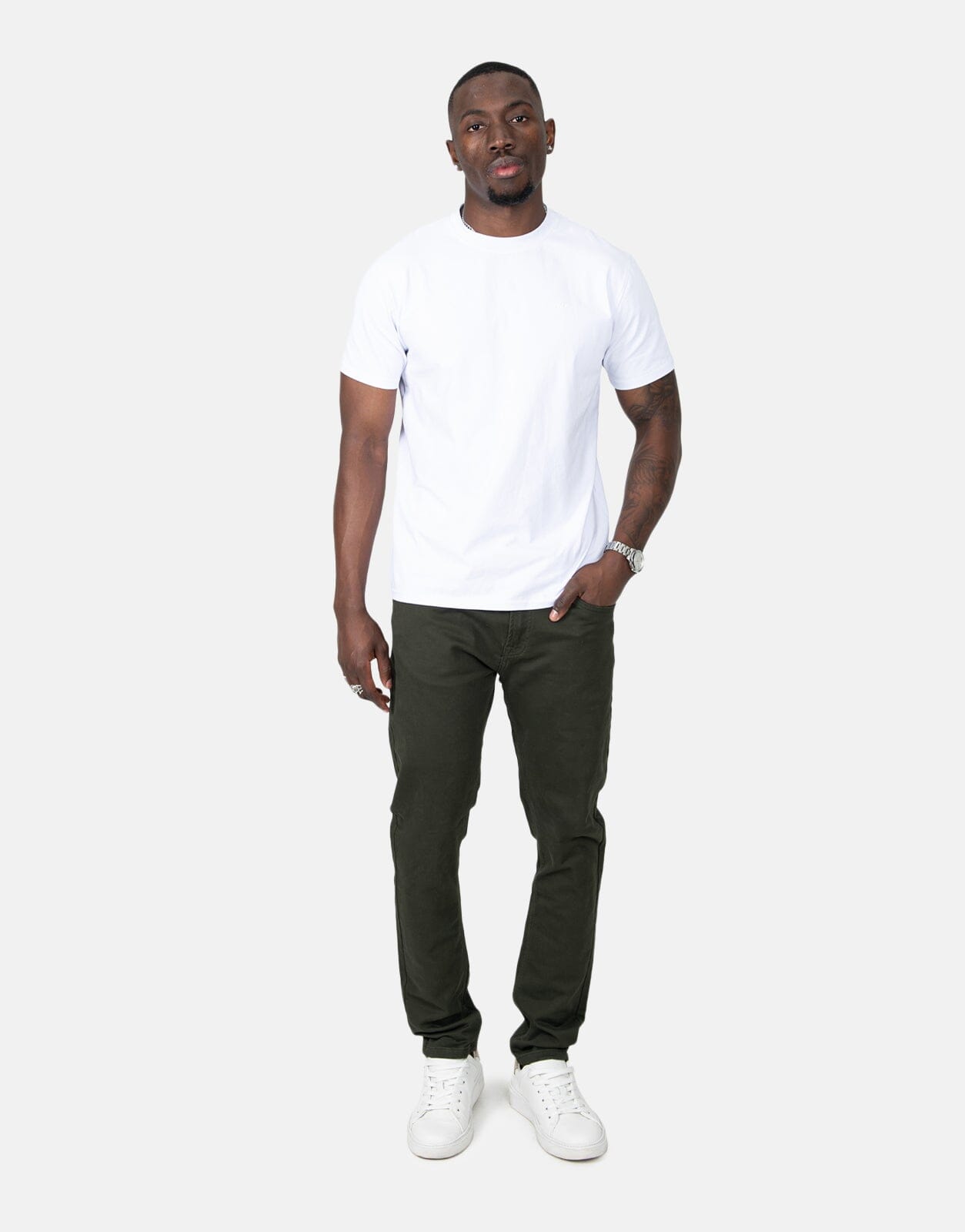 Fade Flex Moss Green Jeans - Subwear