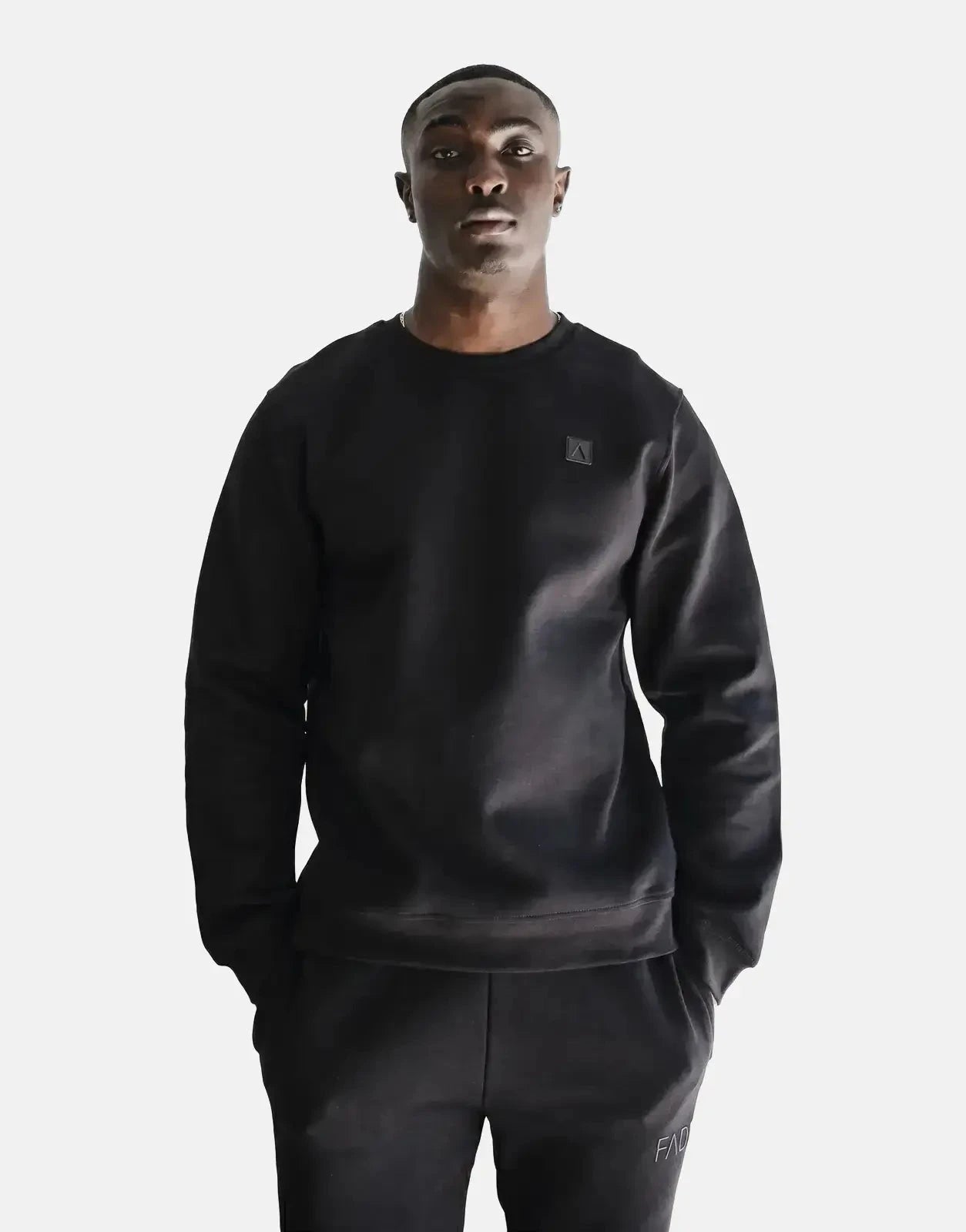 Fade Iconic Black Sweatshirt - Subwear