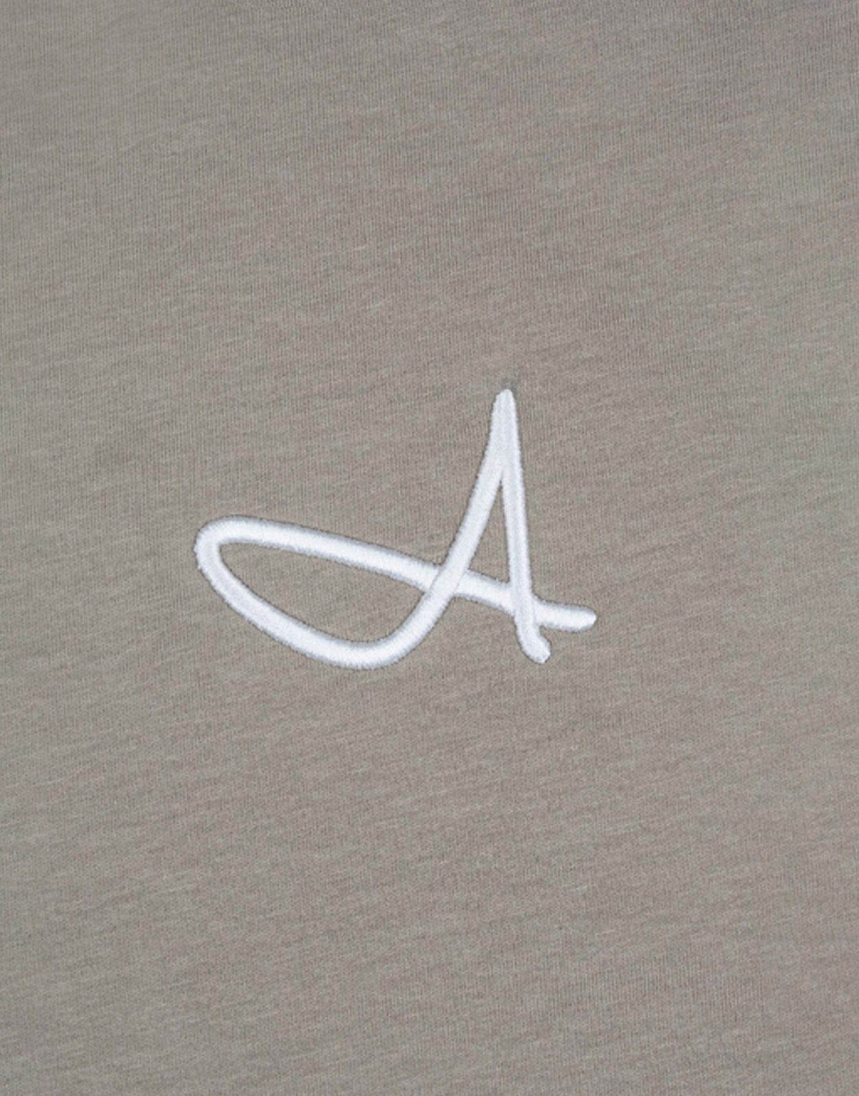 Fade Signature A Boxy Taupe T-Shirt - Subwear