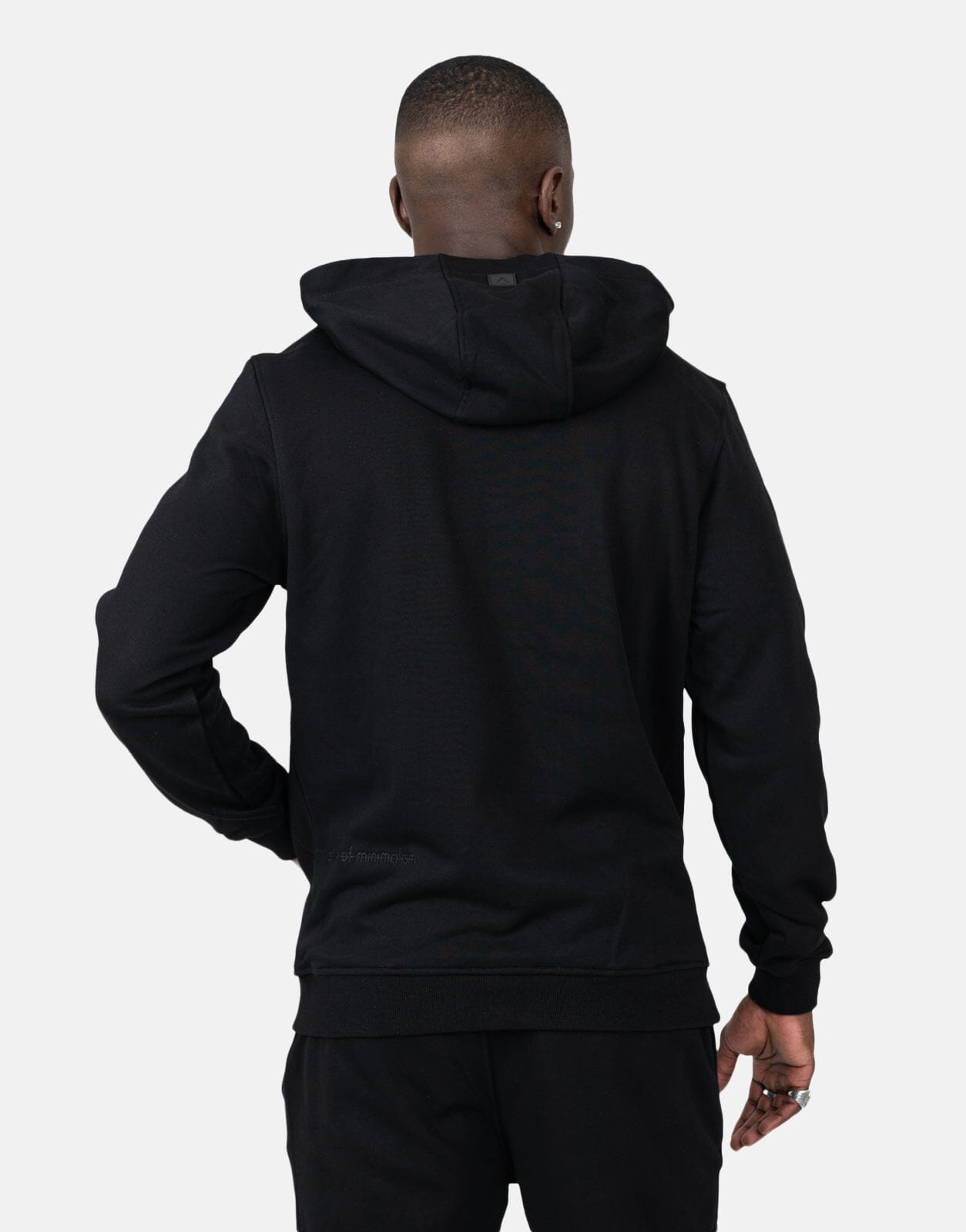 Fade Signature Hooded Sweatshirt Black - Subwear