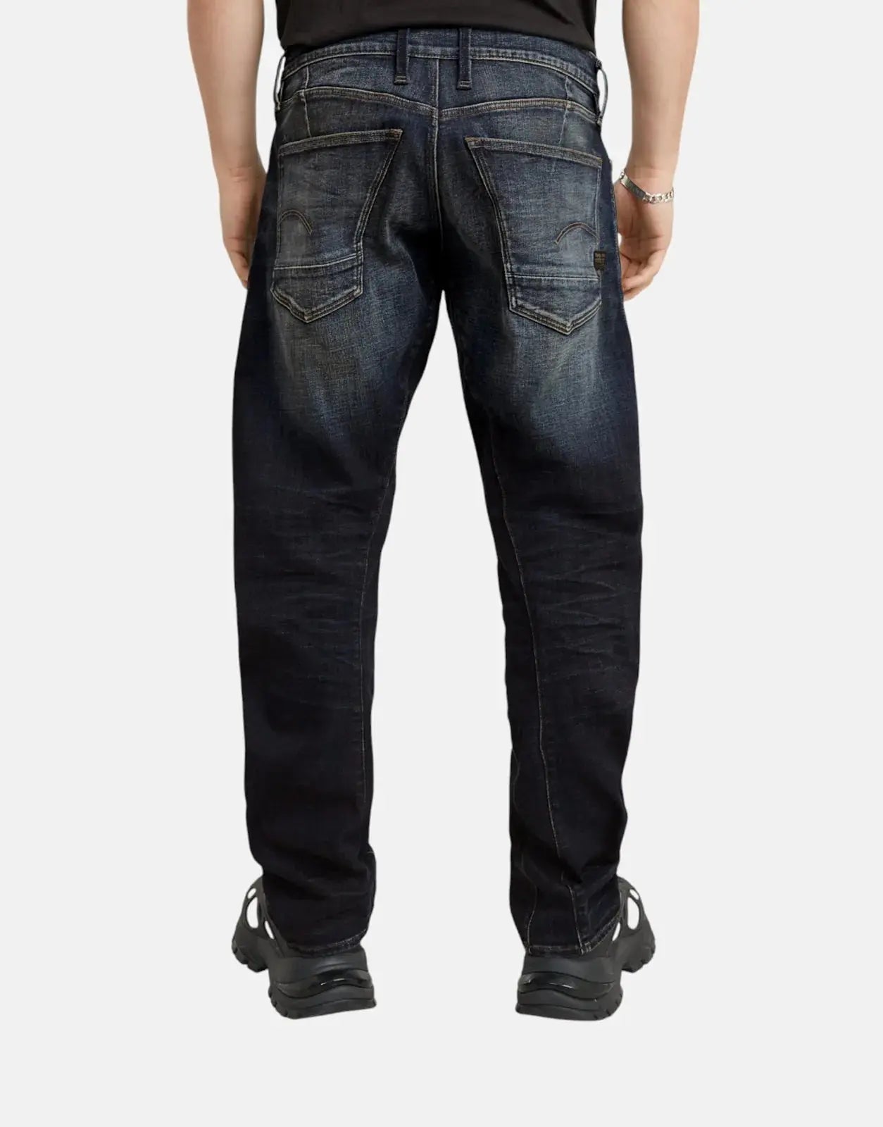 Men's G-Star RAW Moto Cross 3D Slim Denim Jeans - Blue