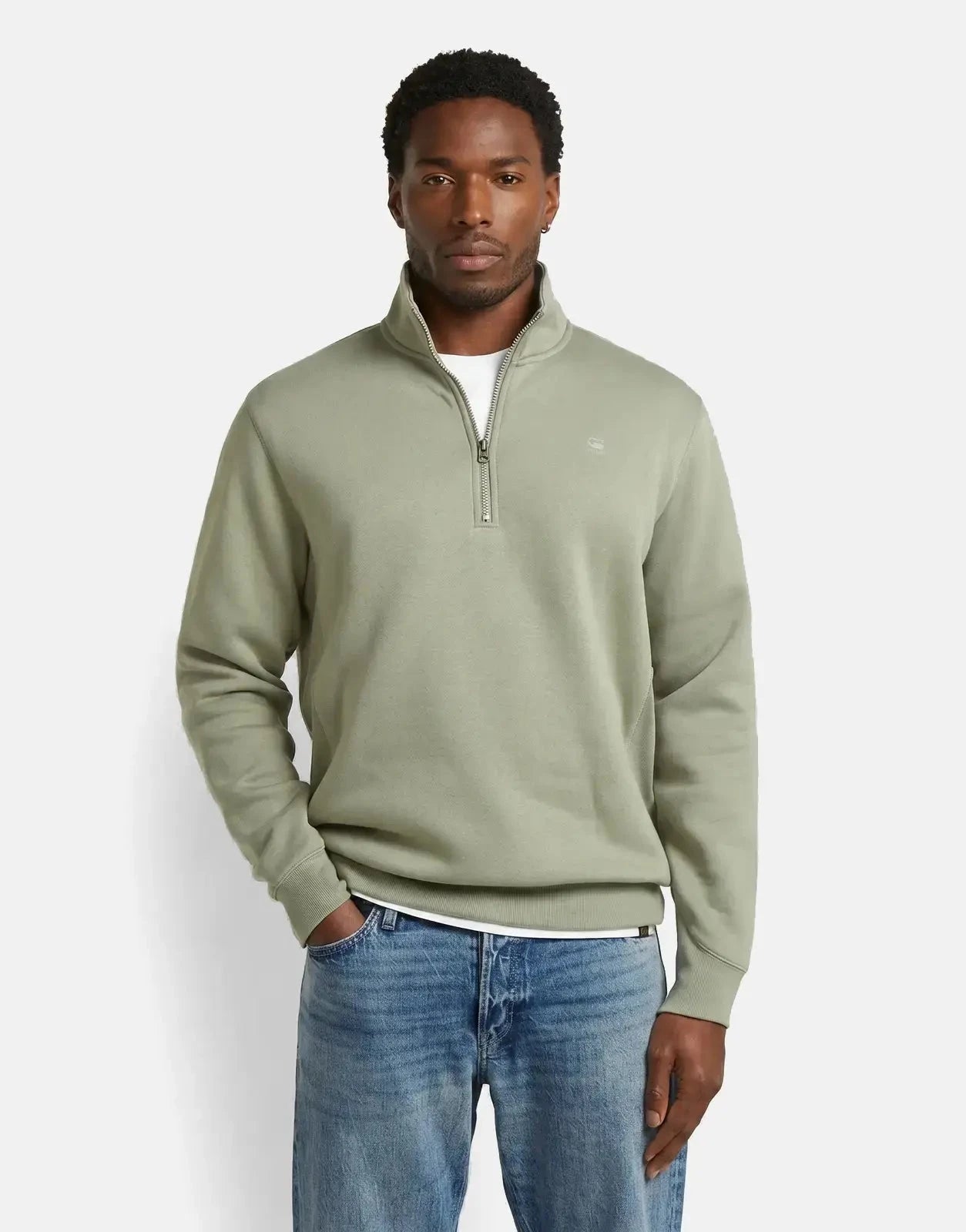 G-Star RAW Premium Core Half Zip Orphus Sweatshirt - Subwear