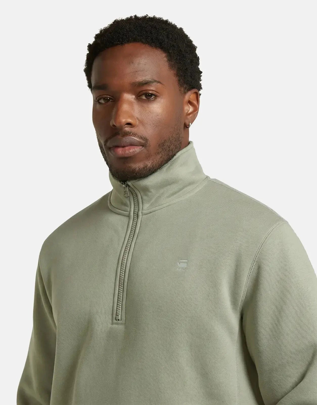 G-Star RAW Premium Core Half Zip Orphus Sweatshirt - Subwear