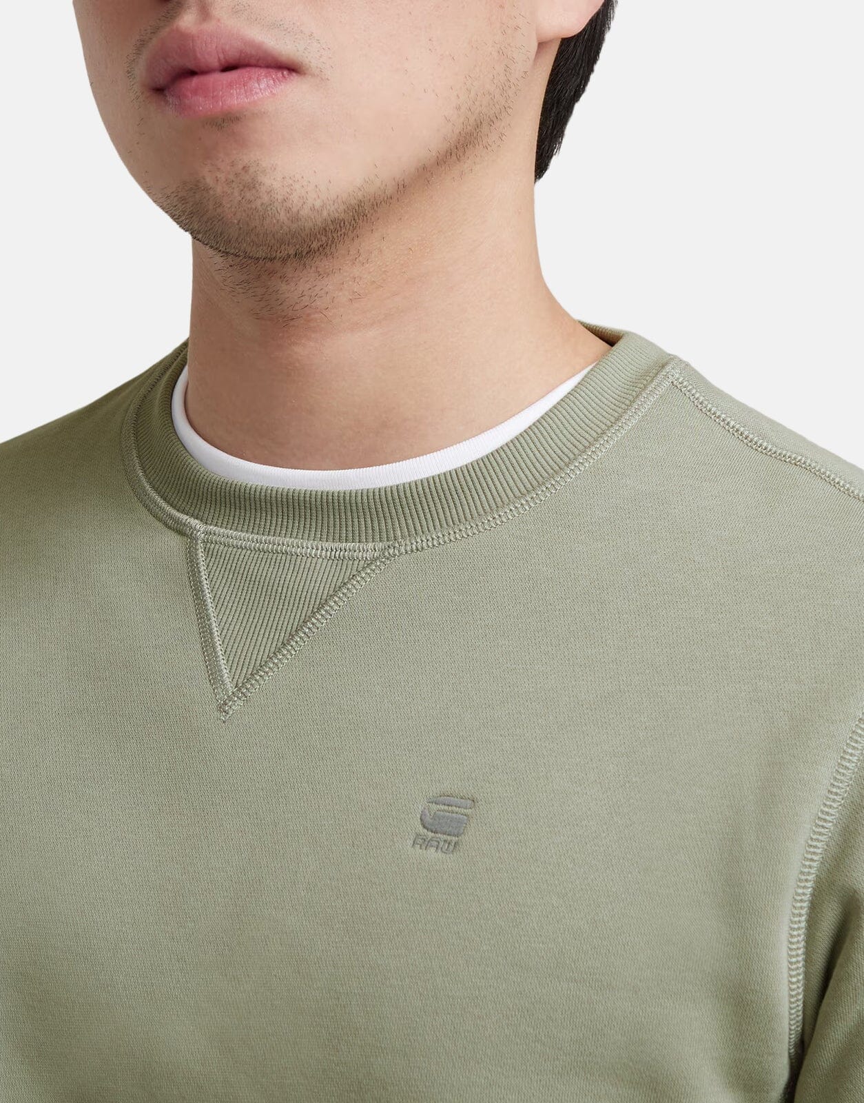 G-Star RAW Premium Core Sweatshirt Green - Subwear