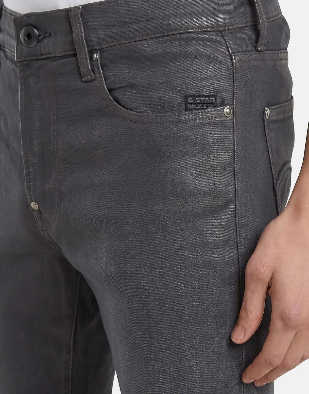 G-Star RAW Revend FWD Skinny Worn In Grey Jeans - Subwear