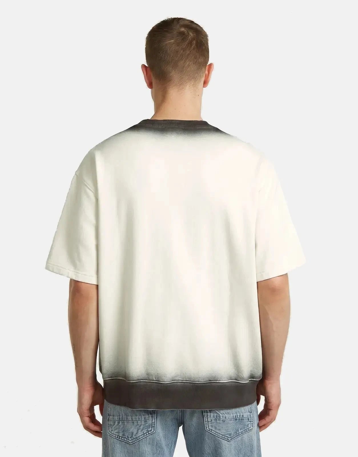 G-Star RAW Sprayed Relaxed Milk Black Sweatshirt - Subwear