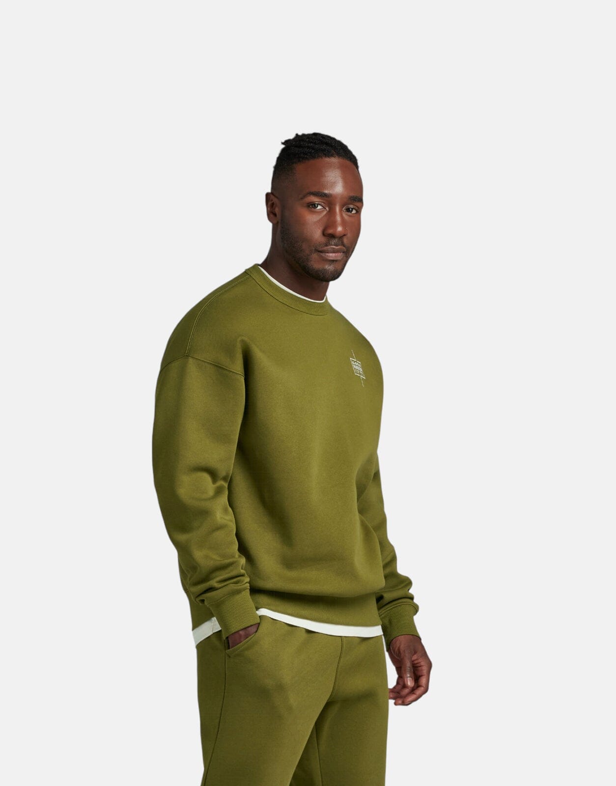 G-Star RAW Core Loose Avocado Sweatshirt - Subwear