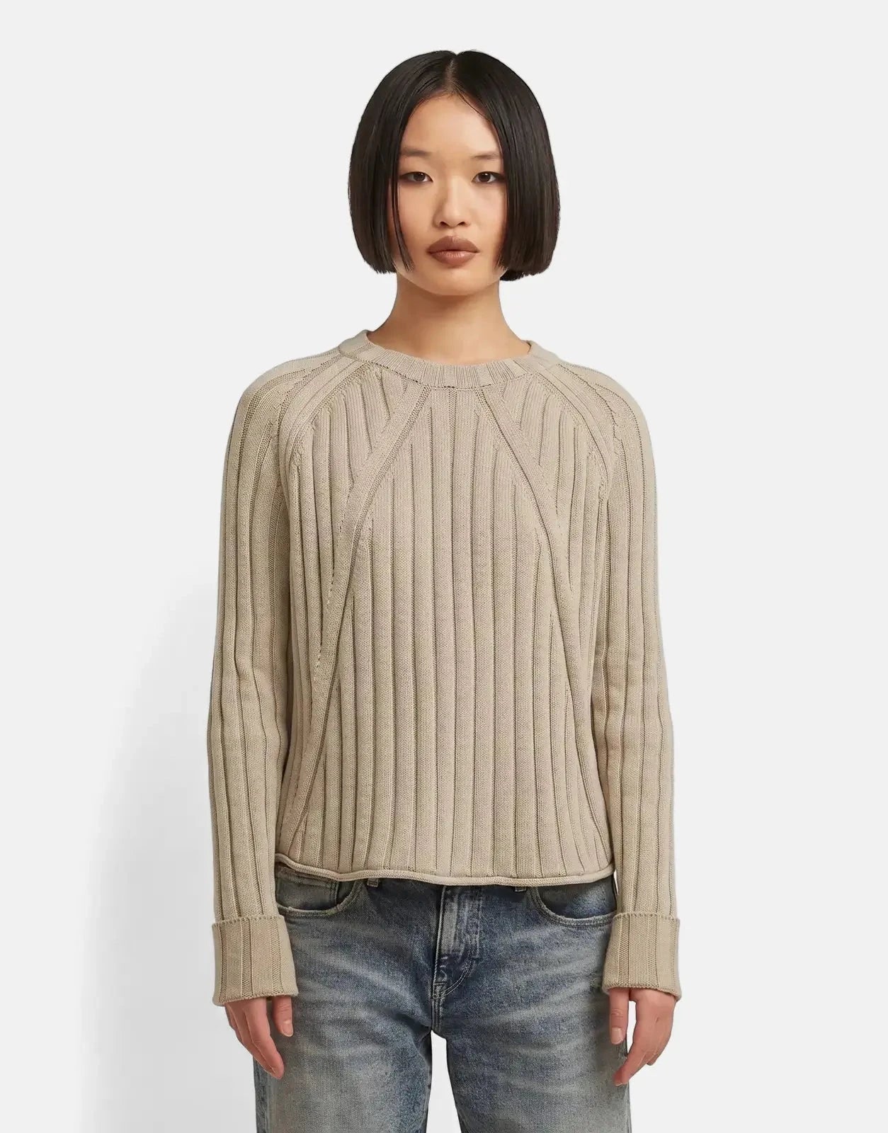 G-Star RAW Washed Loose Brick Knitwear - Subwear