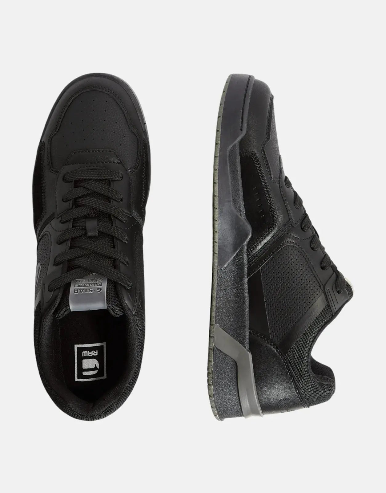 G-Star RAW Carrick Low Cup Black Sneakers - Subwear